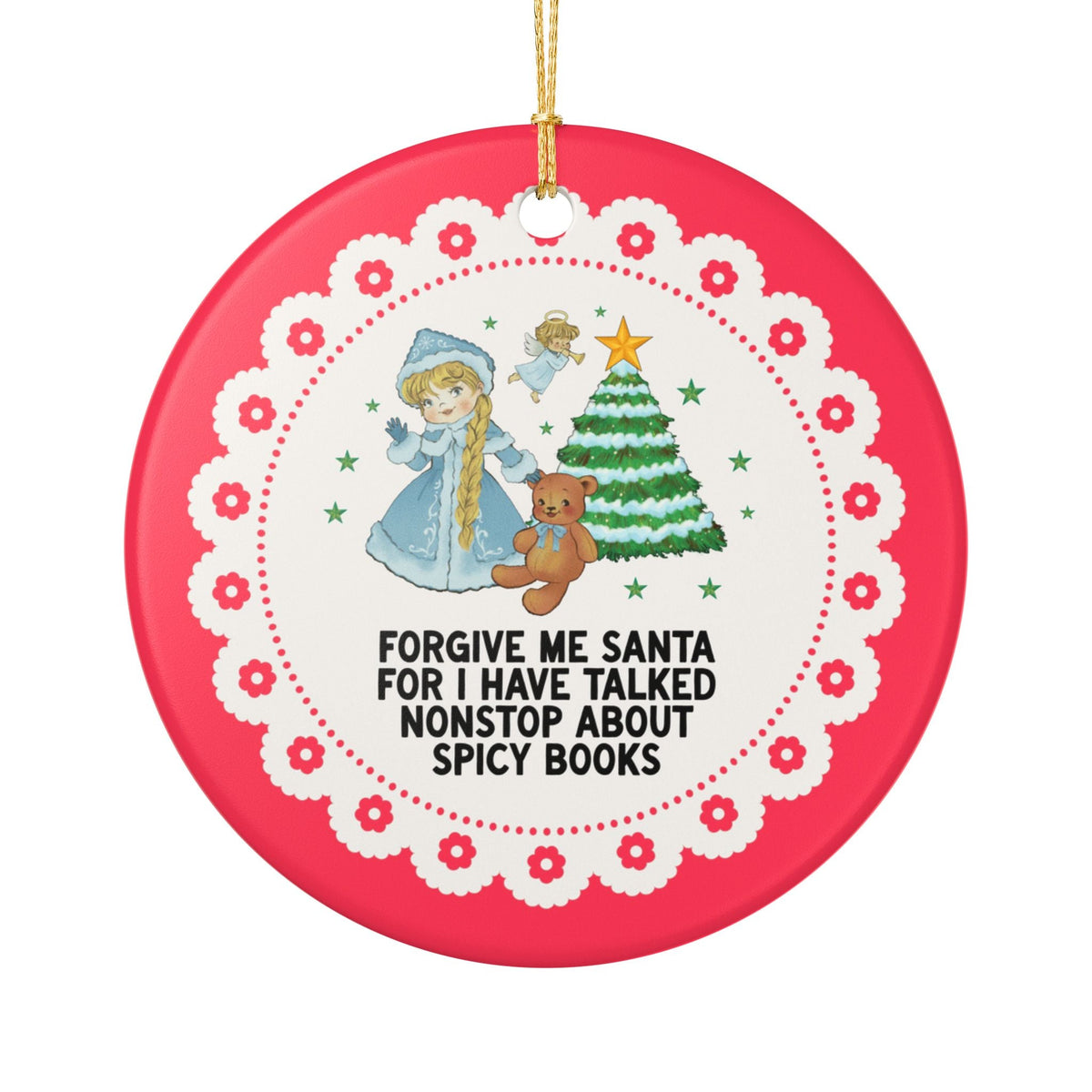 Forgive Me Santa for I Talked Nonstop About Spicy Books - Opal and June