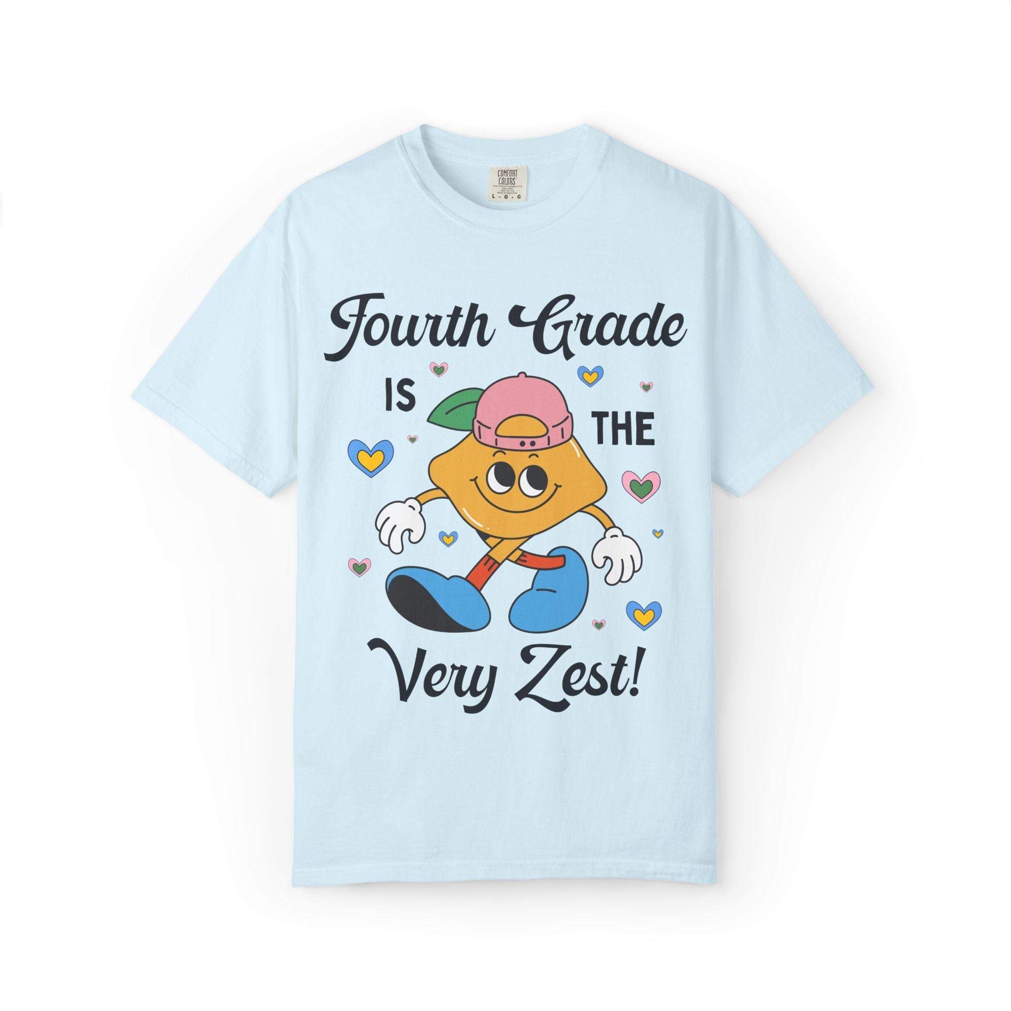 Fourth Grade is The Very Zest: Matching Teacher T-Shirt for Meet the Teacher Night or Back to School - Opal and June