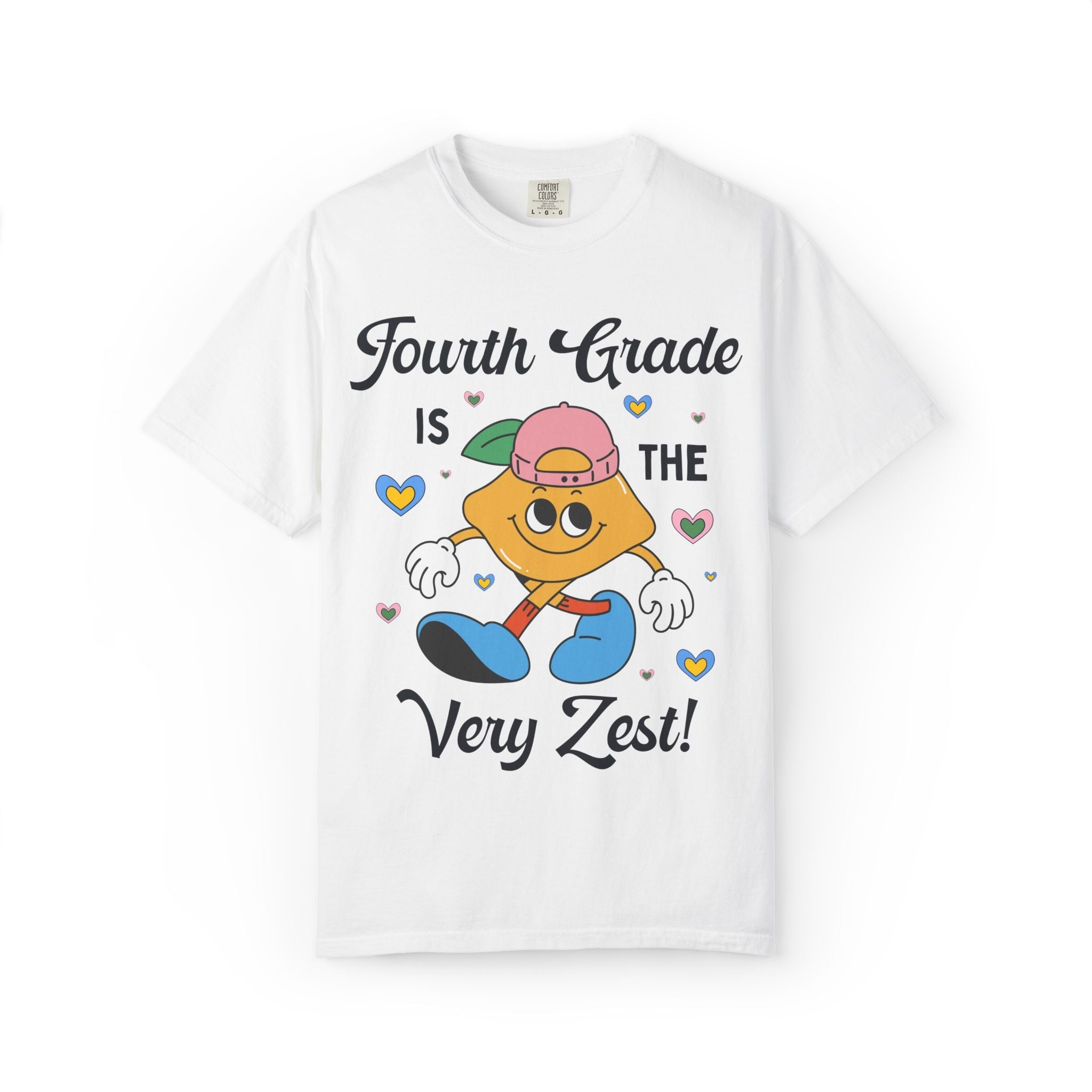 Fourth Grade is The Very Zest: Matching Teacher T-Shirt for Meet the Teacher Night or Back to School - Opal and June