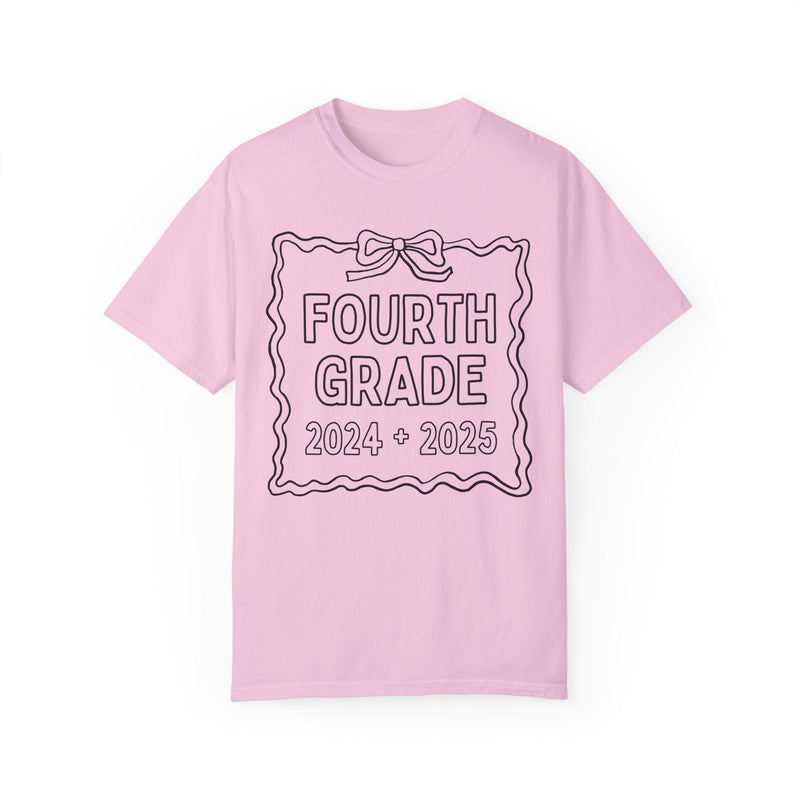 Fourth Grade Teacher Last Day of School Autograph Tee - Opal and June