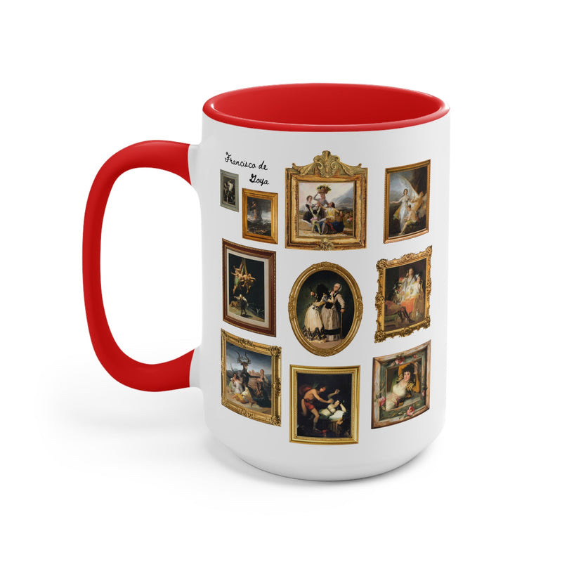 Francisco de Goya Art History Mug: Spooky and Witchy Art History Gift, Romanticism Art Movement, Humanities Major Graduation Gift - Opal and June