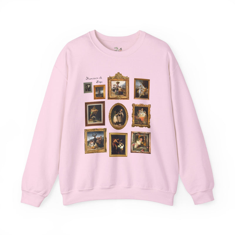 Francisco de Goya Art History Sweatshirt: Spooky and Witchy Art History Crewneck, Romanticism Art Movement, Humanities Major Graduation Gift - Opal and June