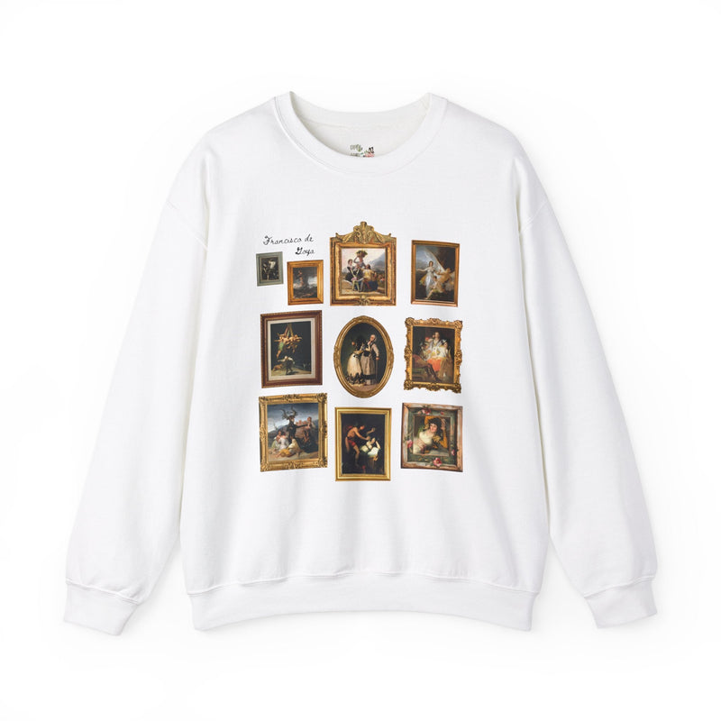 Francisco de Goya Art History Sweatshirt: Spooky and Witchy Art History Crewneck, Romanticism Art Movement, Humanities Major Graduation Gift - Opal and June