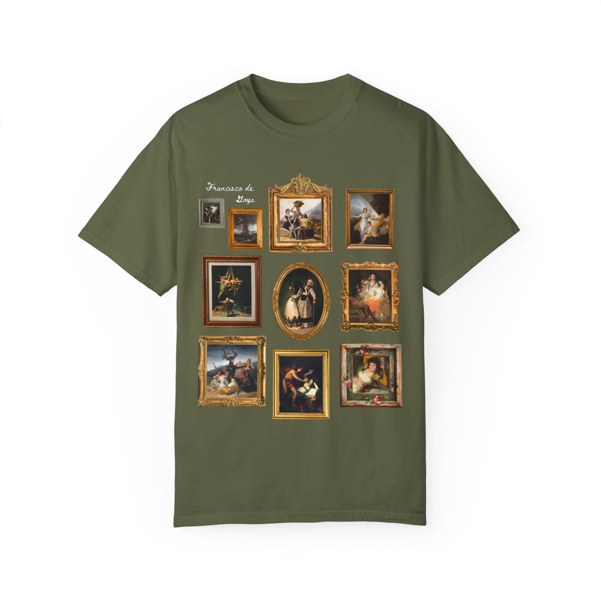 Francisco de Goya Art History Tee Shirt: Spooky and Witchy Art History T-Shirt, Romanticism Art Movement, Humanities Major Graduation Gift - Opal and June