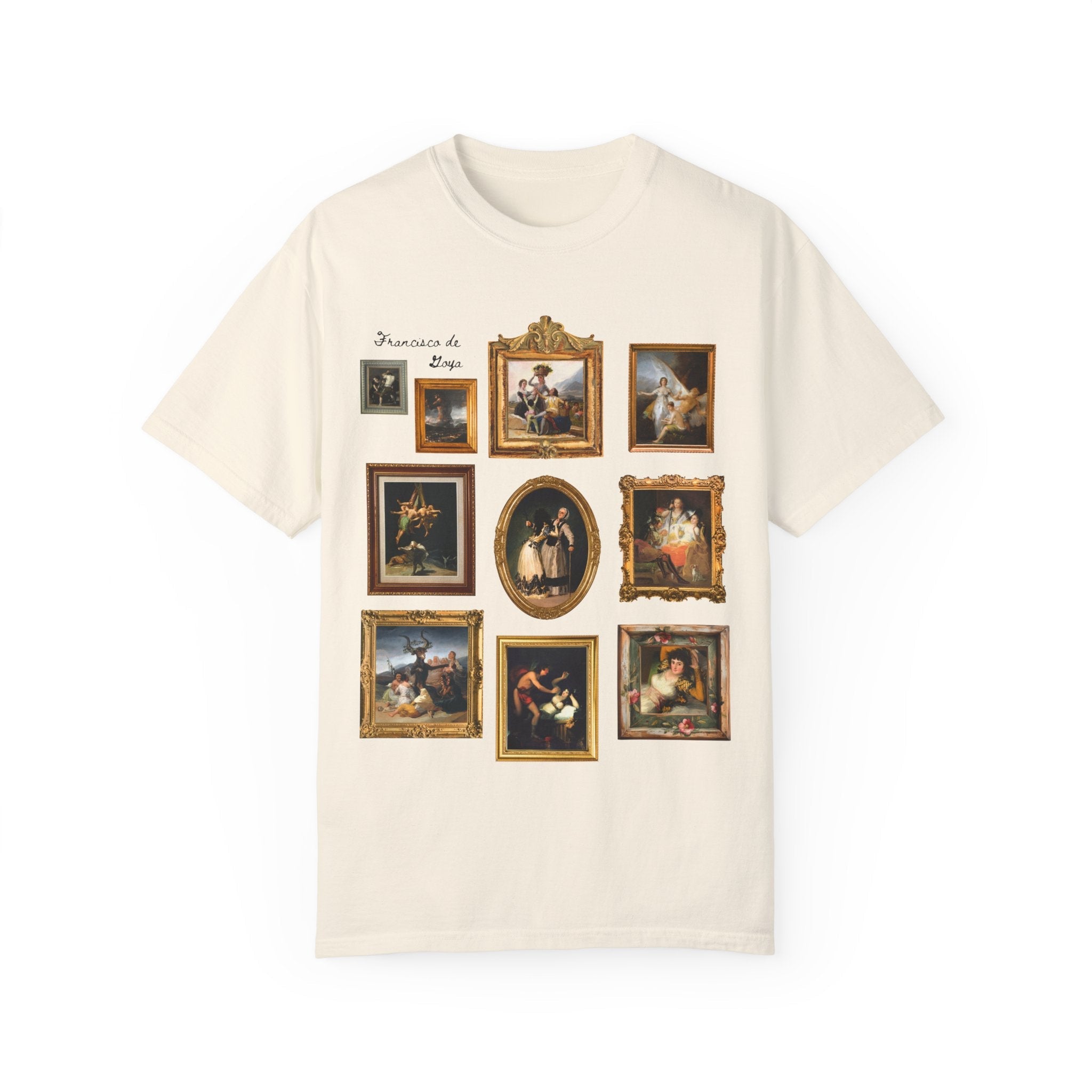 Francisco de Goya Art History Tee Shirt: Spooky and Witchy Art History T-Shirt, Romanticism Art Movement, Humanities Major Graduation Gift - Opal and June