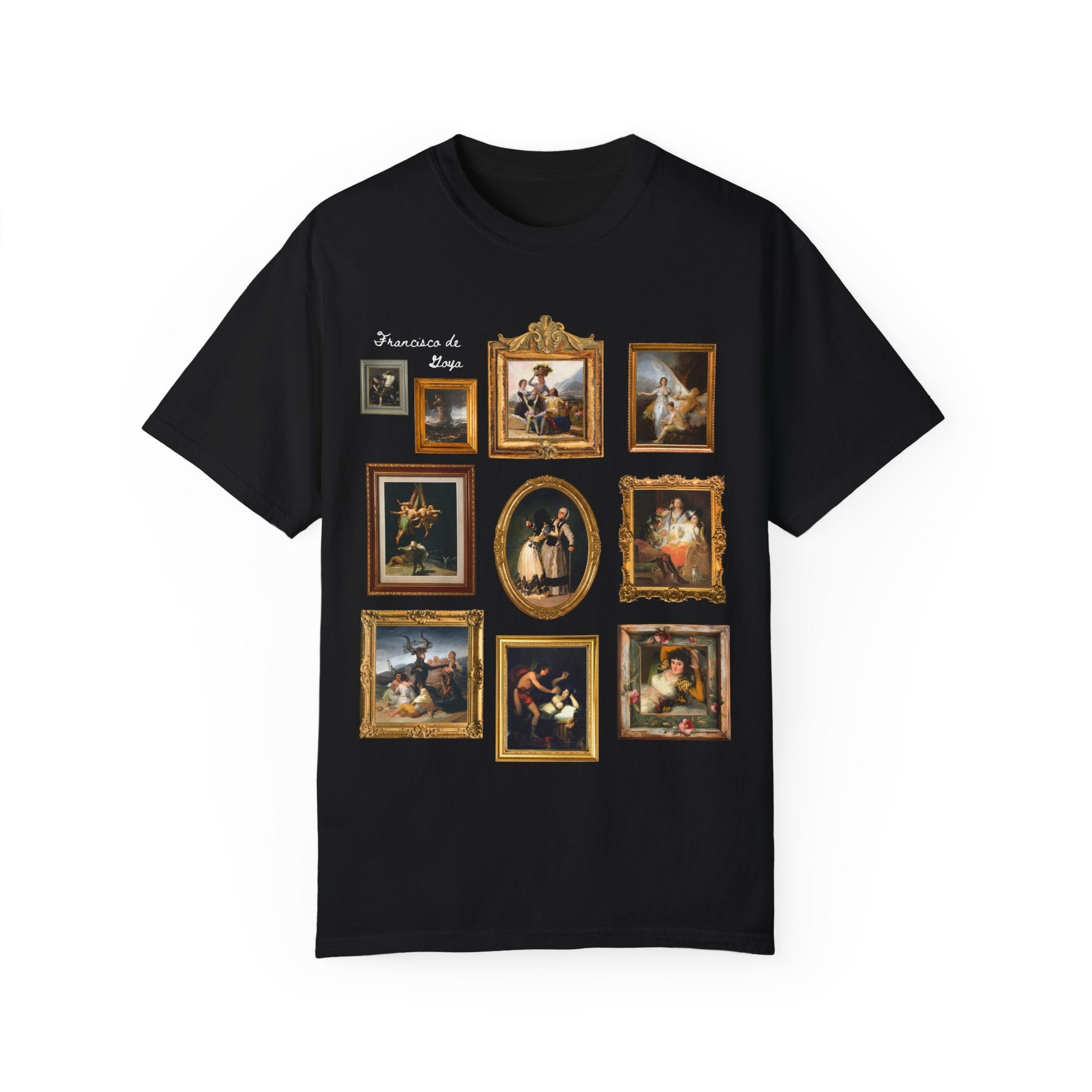Francisco de Goya Art History Tee Shirt: Spooky and Witchy Art History T-Shirt, Romanticism Art Movement, Humanities Major Graduation Gift - Opal and June
