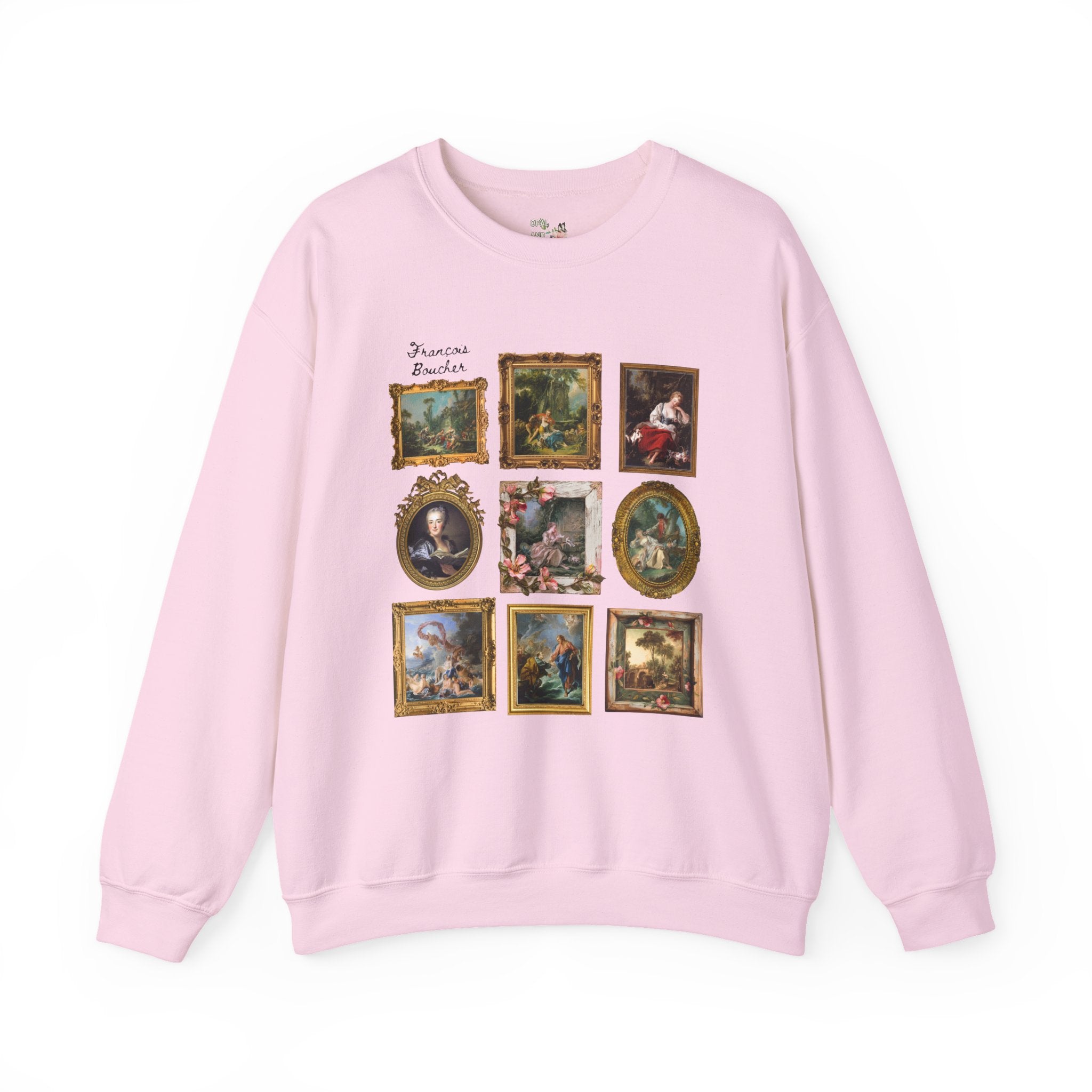 François Boucher Rococo Art History Sweatshirt, Famous 18th Century Paintings, French History, Humanities Major Graduation Gift, Art Teacher - Opal and June