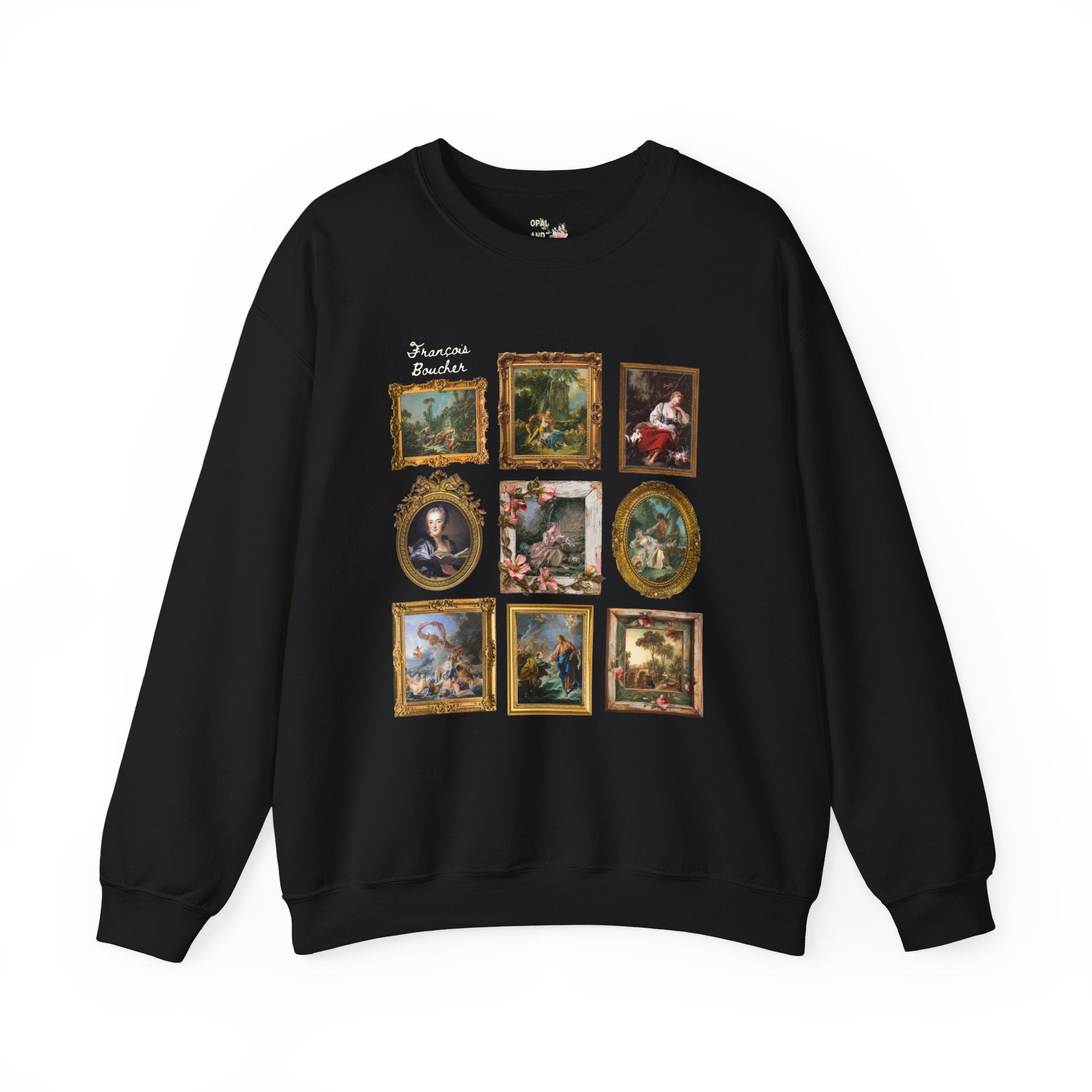 François Boucher Rococo Art History Sweatshirt, Famous 18th Century Paintings, French History, Humanities Major Graduation Gift, Art Teacher - Opal and June