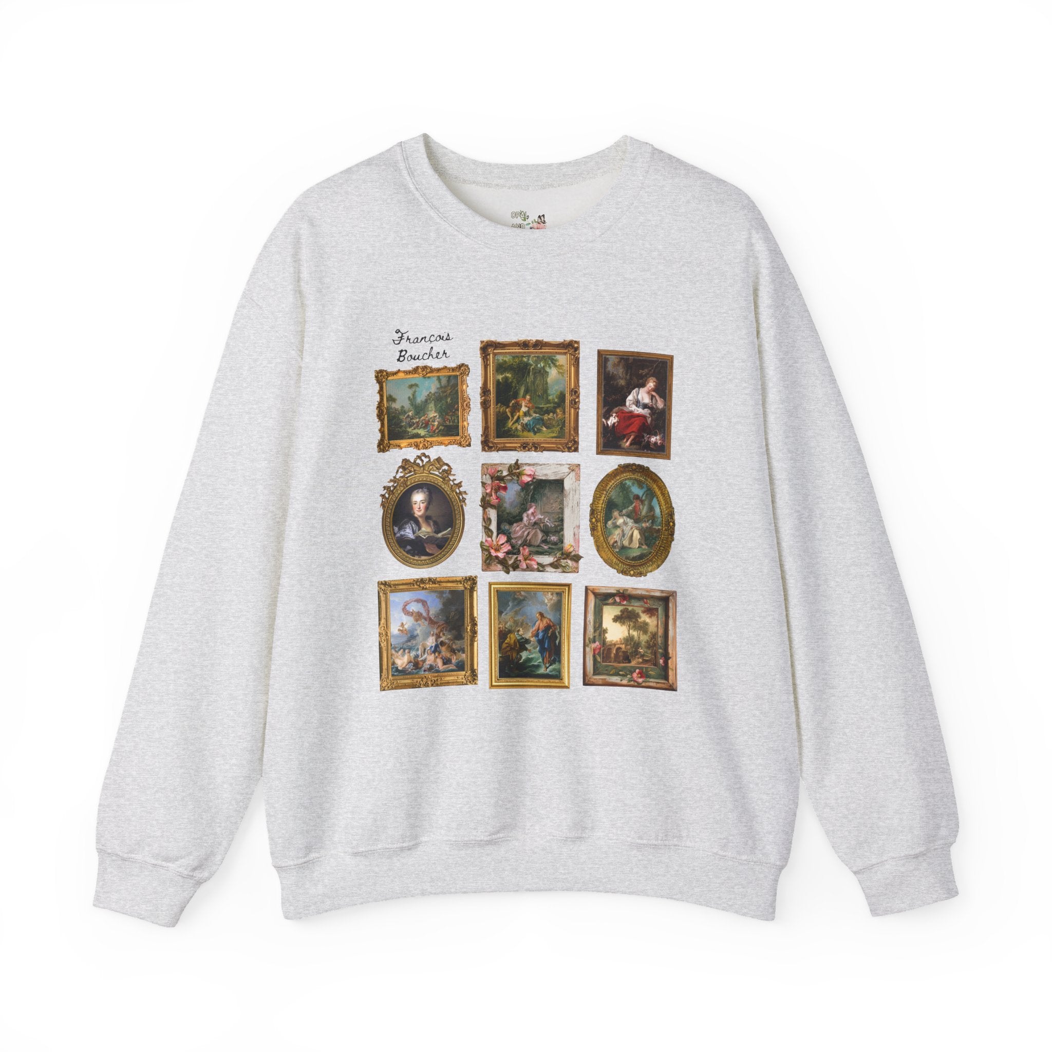 François Boucher Rococo Art History Sweatshirt, Famous 18th Century Paintings, French History, Humanities Major Graduation Gift, Art Teacher - Opal and June