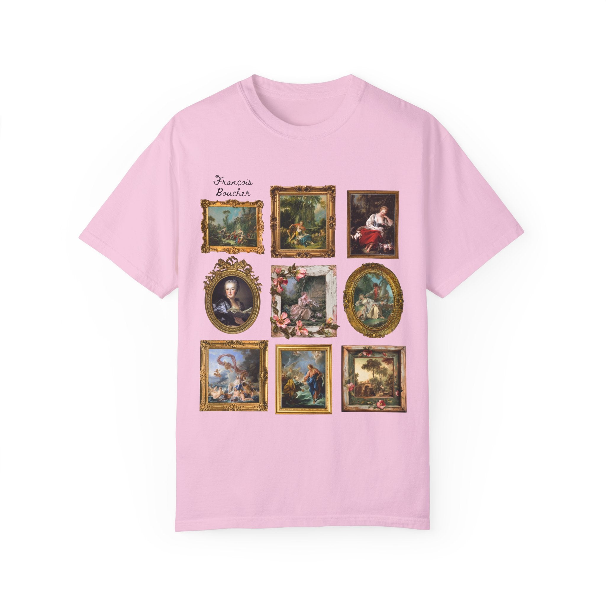 François Boucher Rococo Art History Tee, Famous 18th Century Paintings, French Art History, Humanities Major Graduation Gift, Art Teacher - Opal and June
