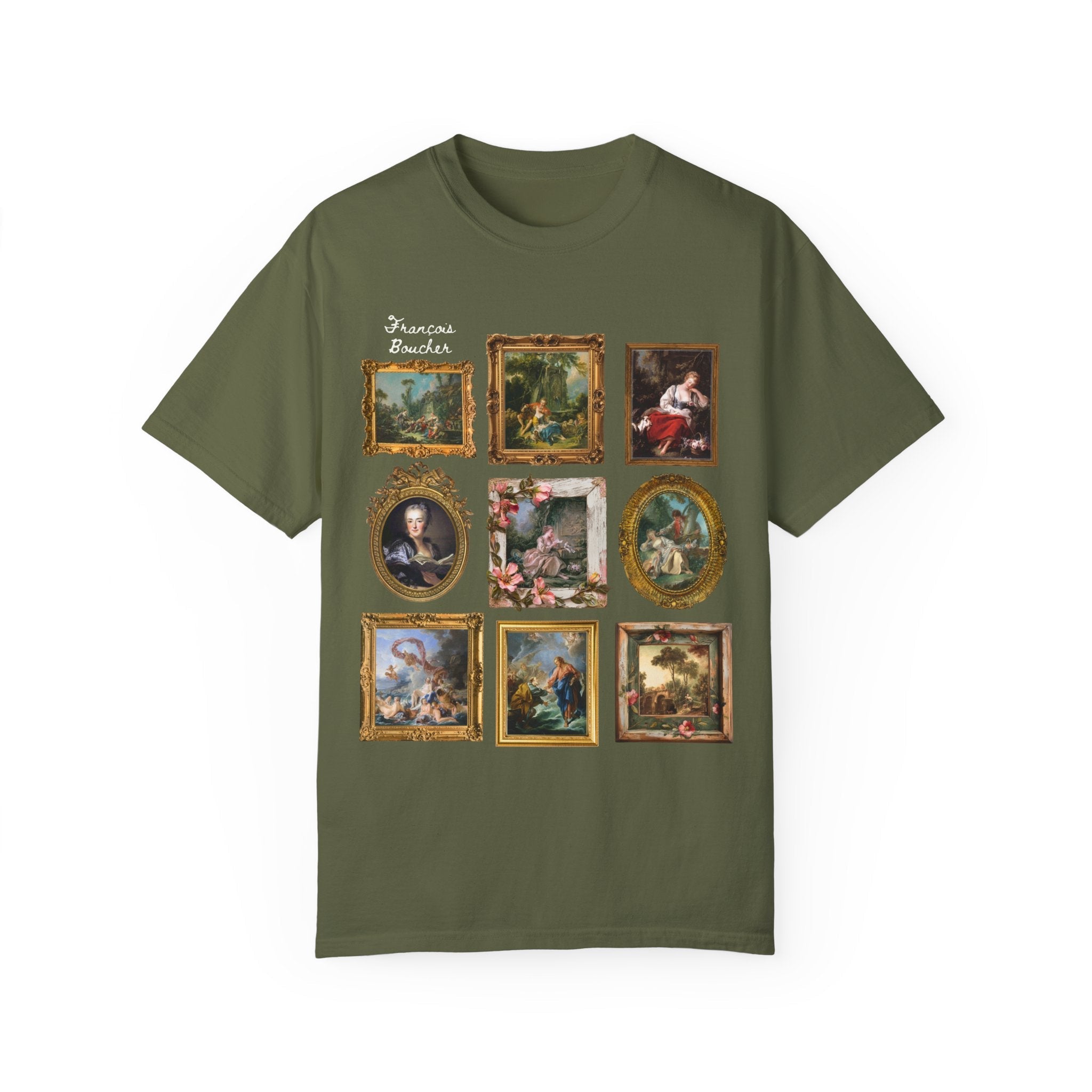 François Boucher Rococo Art History Tee, Famous 18th Century Paintings, French Art History, Humanities Major Graduation Gift, Art Teacher - Opal and June