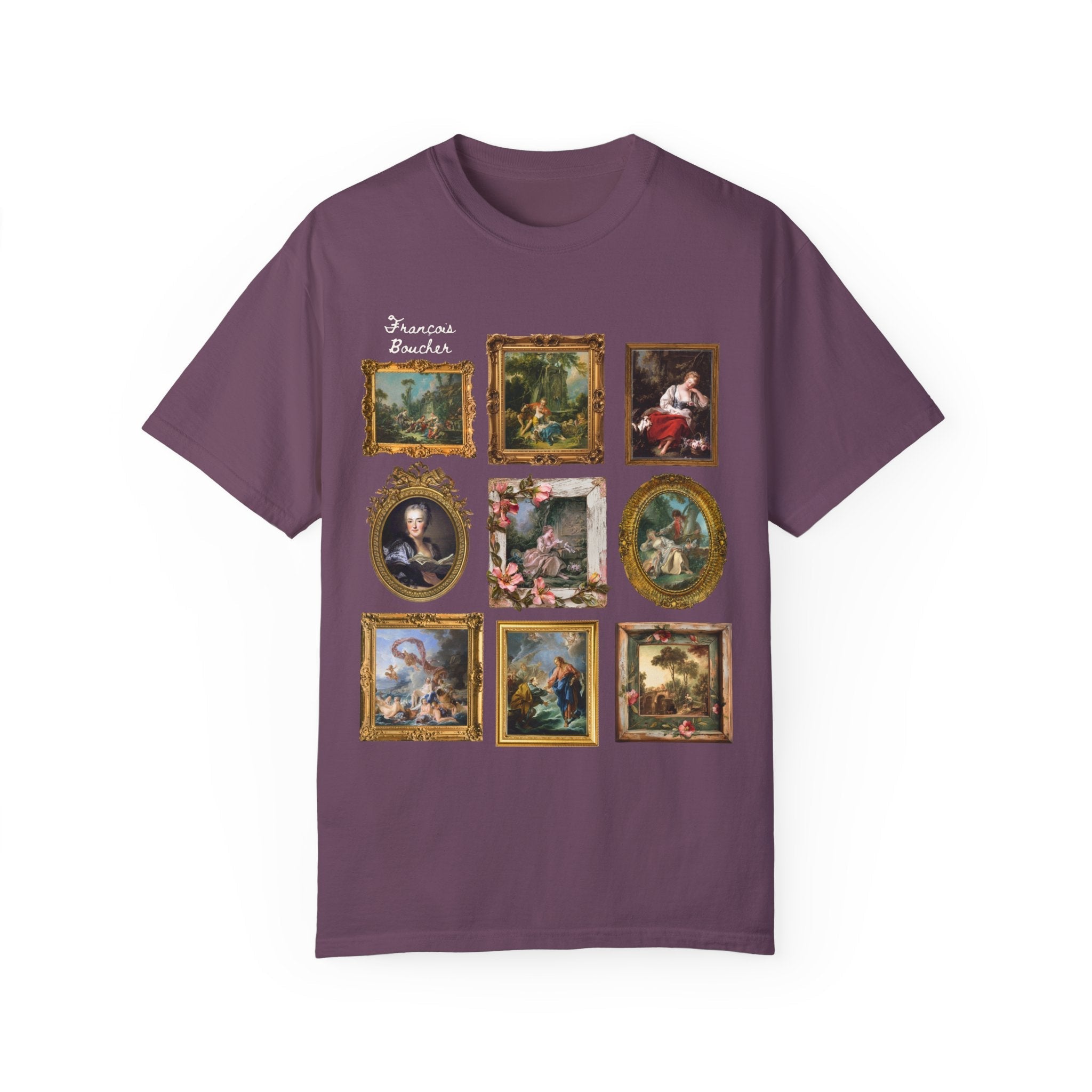 François Boucher Rococo Art History Tee, Famous 18th Century Paintings, French Art History, Humanities Major Graduation Gift, Art Teacher - Opal and June