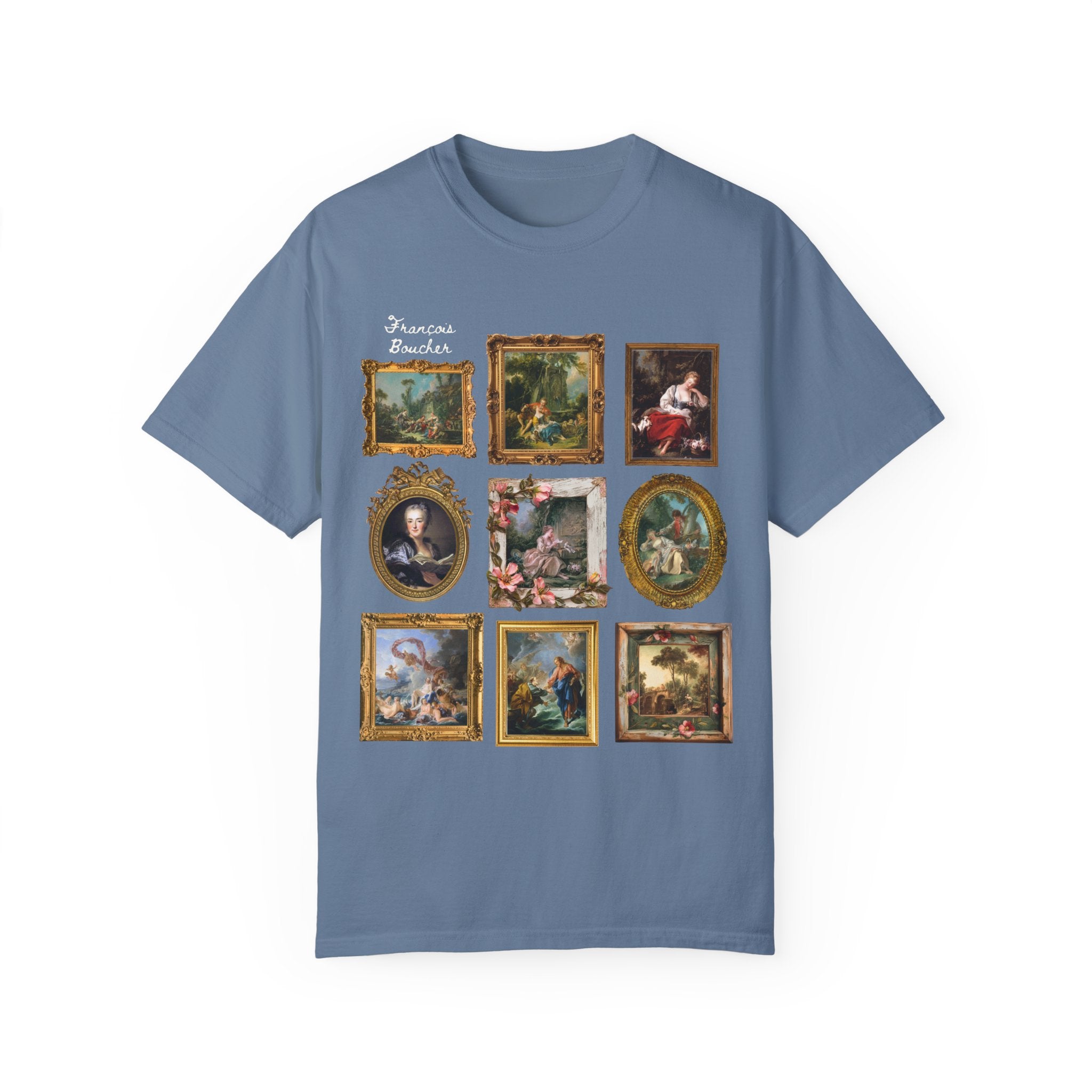 François Boucher Rococo Art History Tee, Famous 18th Century Paintings, French Art History, Humanities Major Graduation Gift, Art Teacher - Opal and June