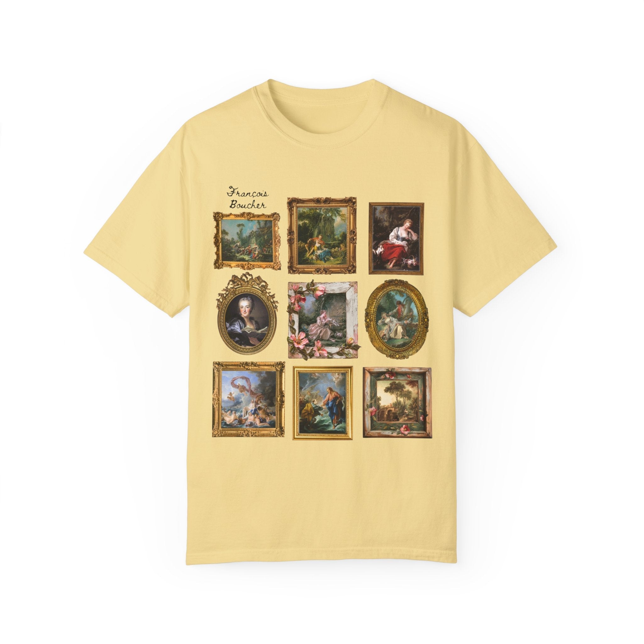 François Boucher Rococo Art History Tee, Famous 18th Century Paintings, French Art History, Humanities Major Graduation Gift, Art Teacher - Opal and June