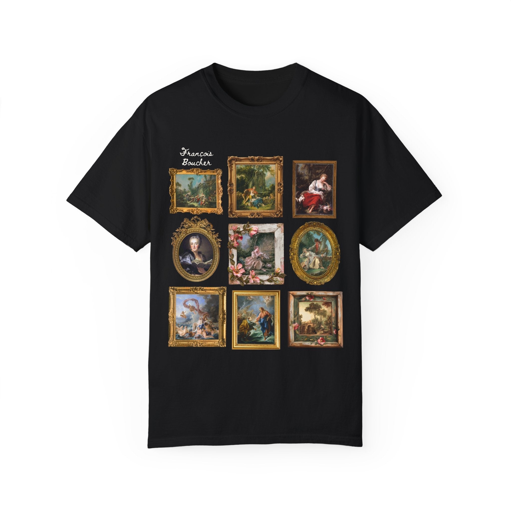 François Boucher Rococo Art History Tee, Famous 18th Century Paintings, French Art History, Humanities Major Graduation Gift, Art Teacher - Opal and June