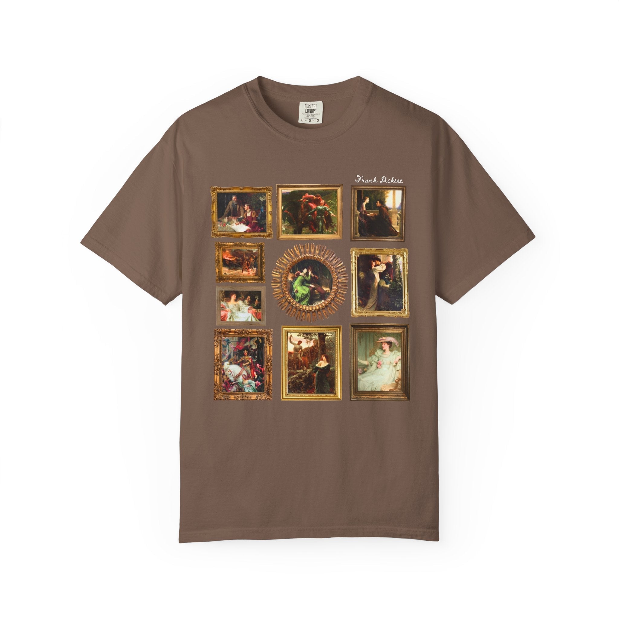 Frank Dicksee Famous Paintings T-Shirt - Opal and June