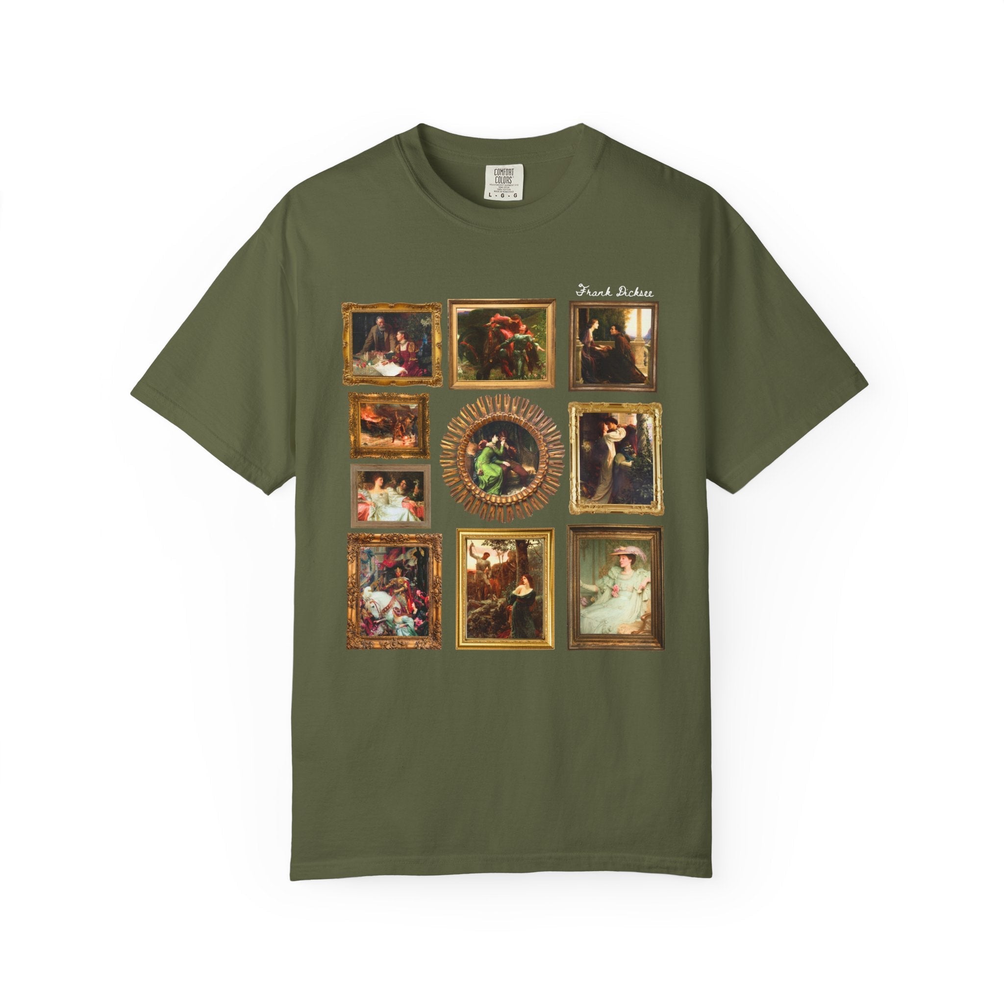 Frank Dicksee Famous Paintings T-Shirt - Opal and June