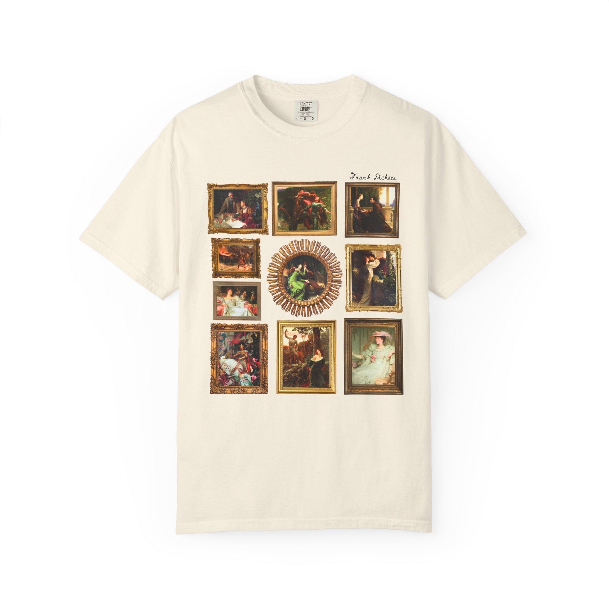 Frank Dicksee Famous Paintings T-Shirt - Opal and June