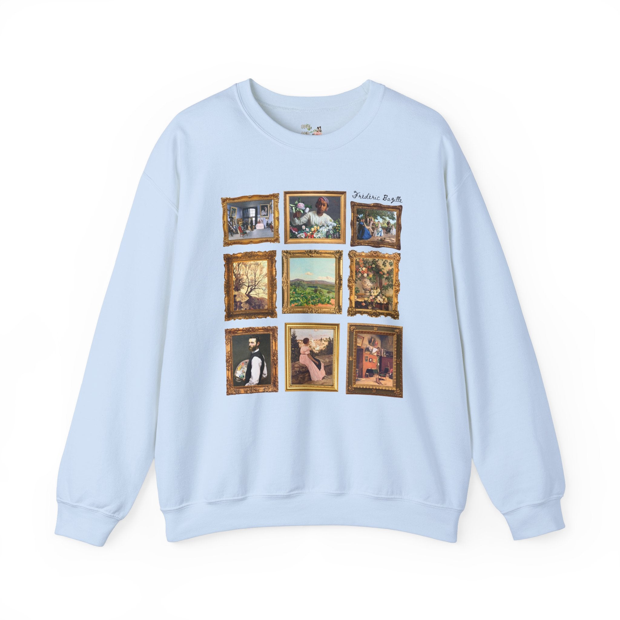 Frédéric Bazille Art History Sweatshirt, Famous Paintings, Classic Art Impressionist Shirt, Humanities Professor, High School Art Teacher - Opal and June