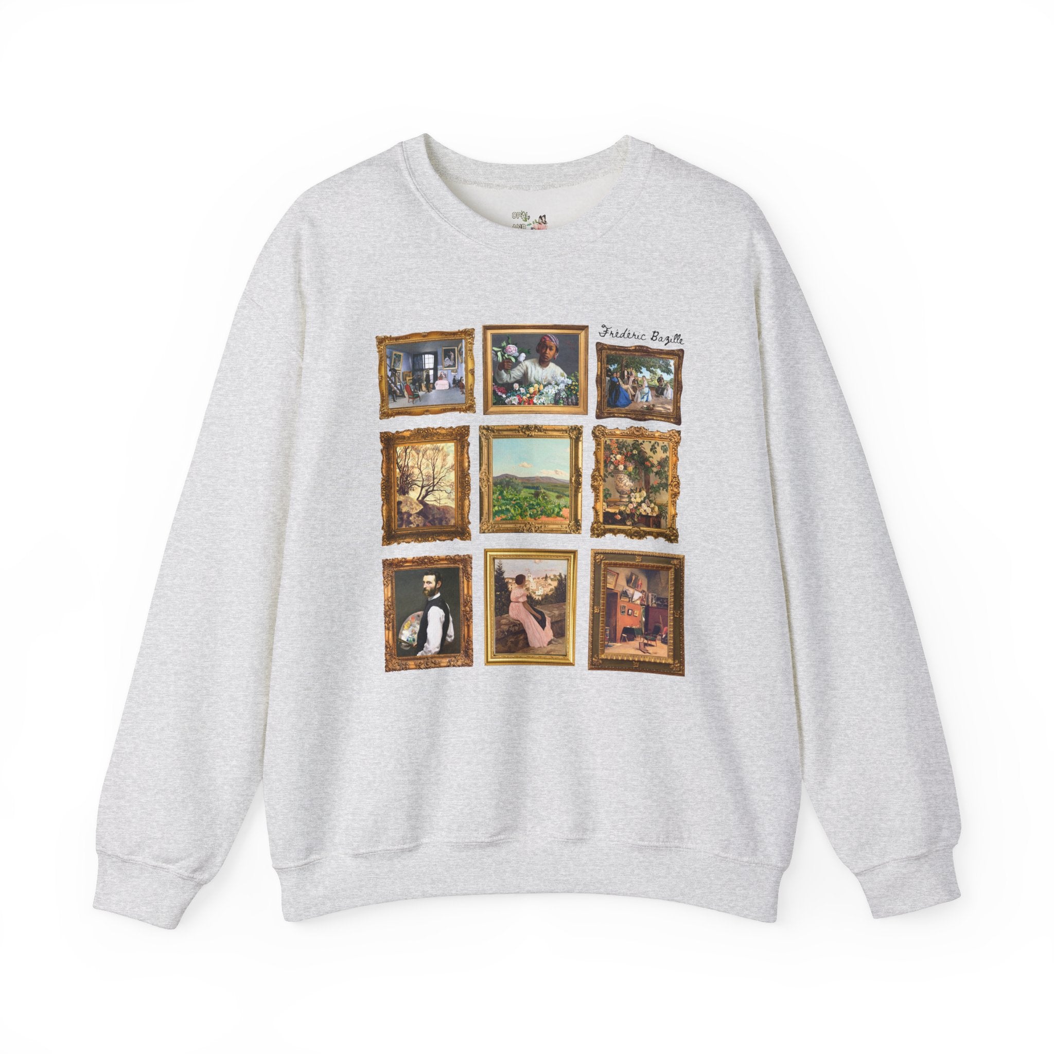Frédéric Bazille Art History Sweatshirt, Famous Paintings, Classic Art Impressionist Shirt, Humanities Professor, High School Art Teacher - Opal and June