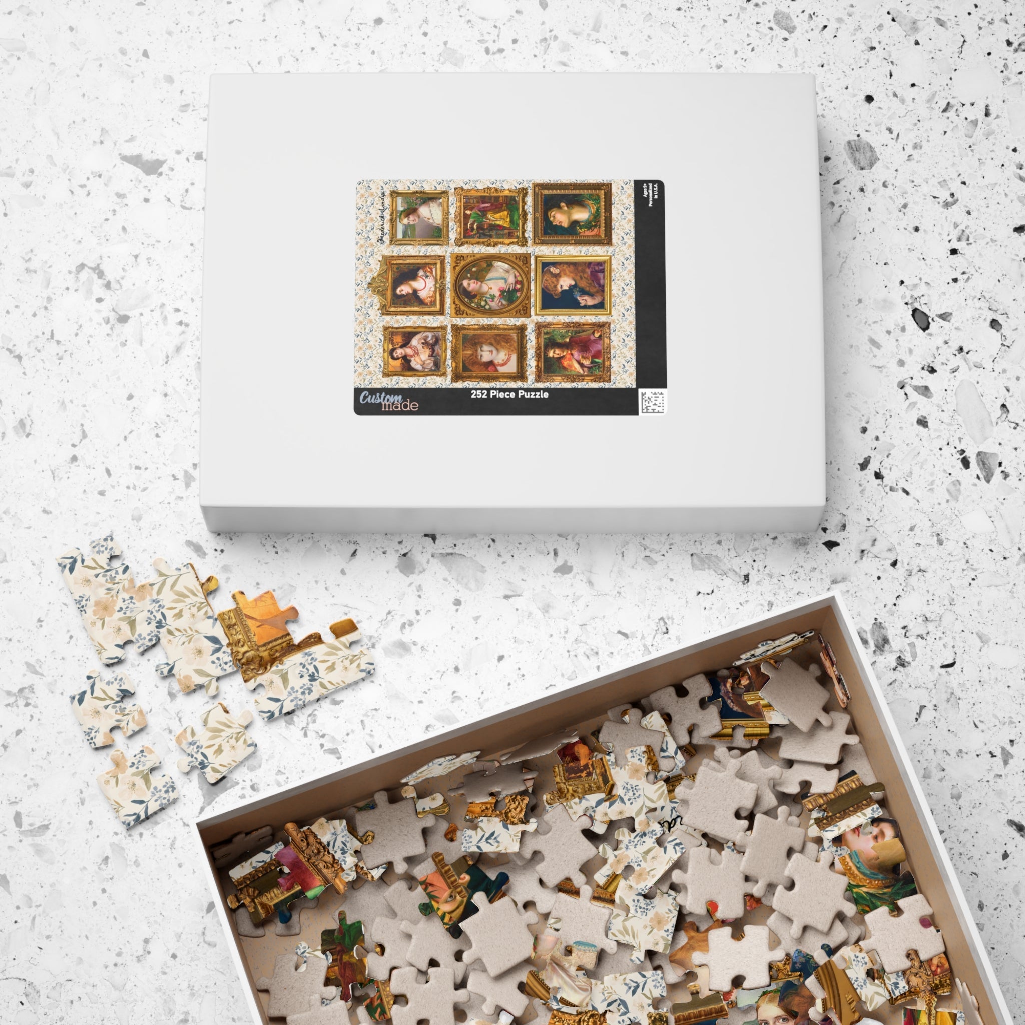 Frederick Sandys Art History Puzzle - Opal and June