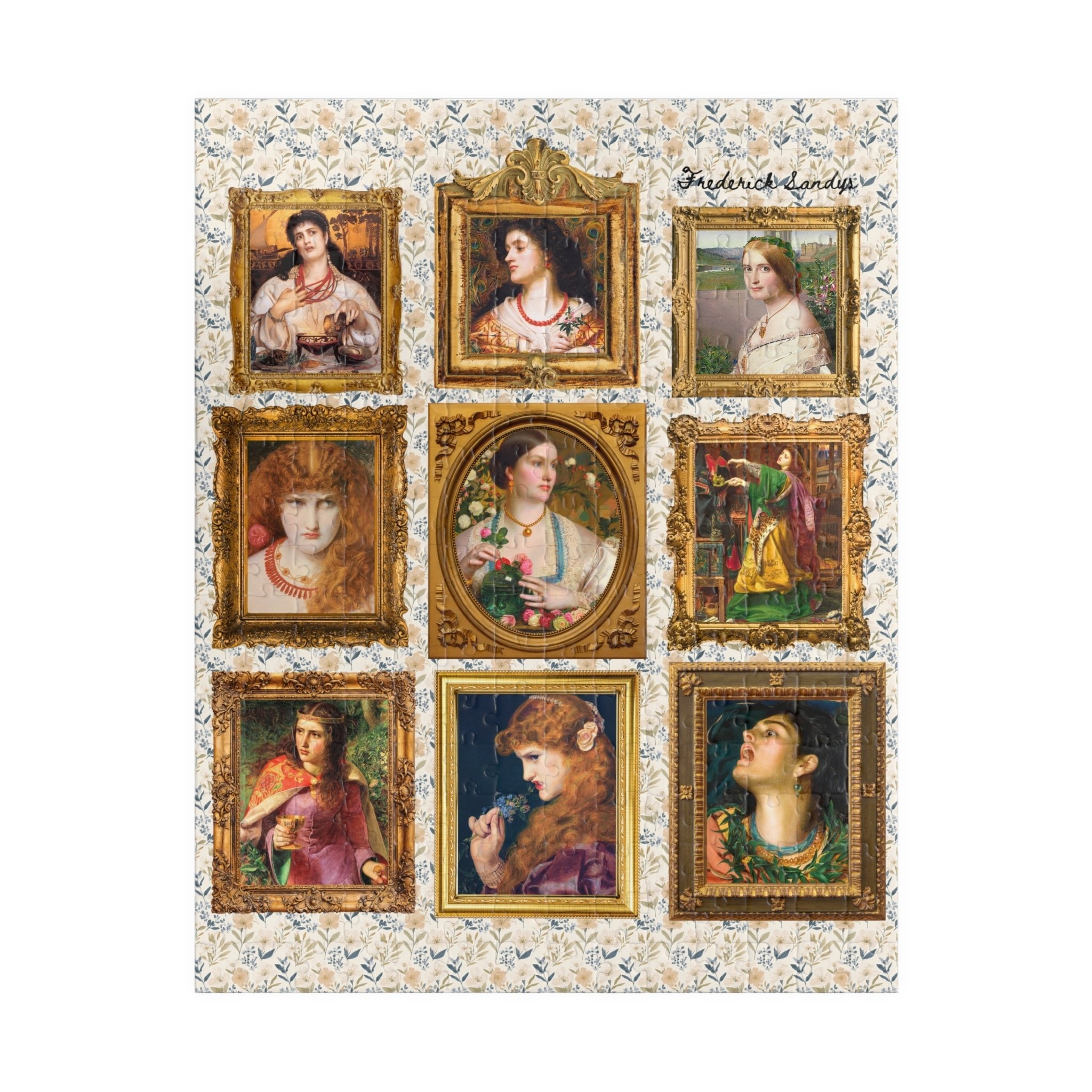 Frederick Sandys Art History Puzzle - Opal and June