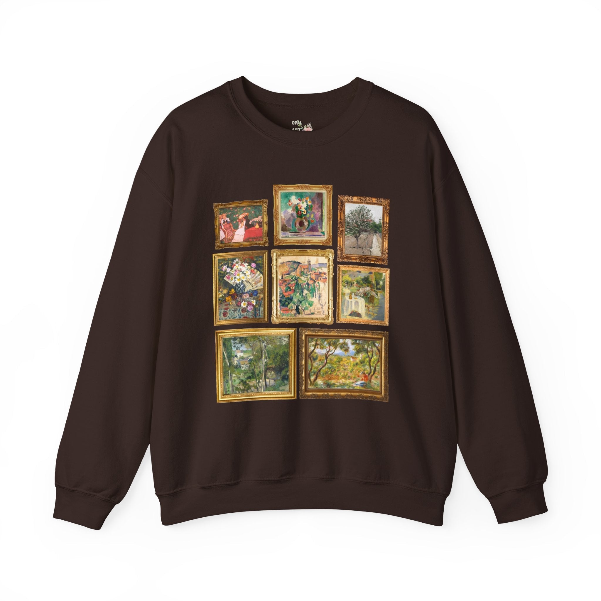 French Moderns Gallery Wall Crewneck Sweatshirt - Opal and June