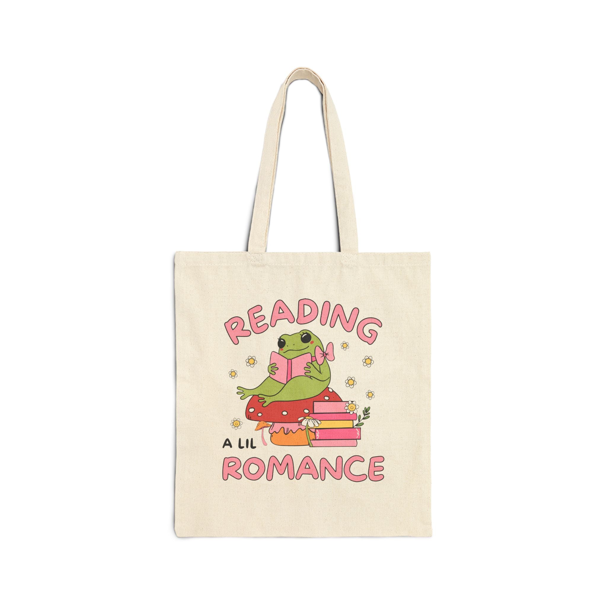 Frog Romance Reader Tote - Opal and June