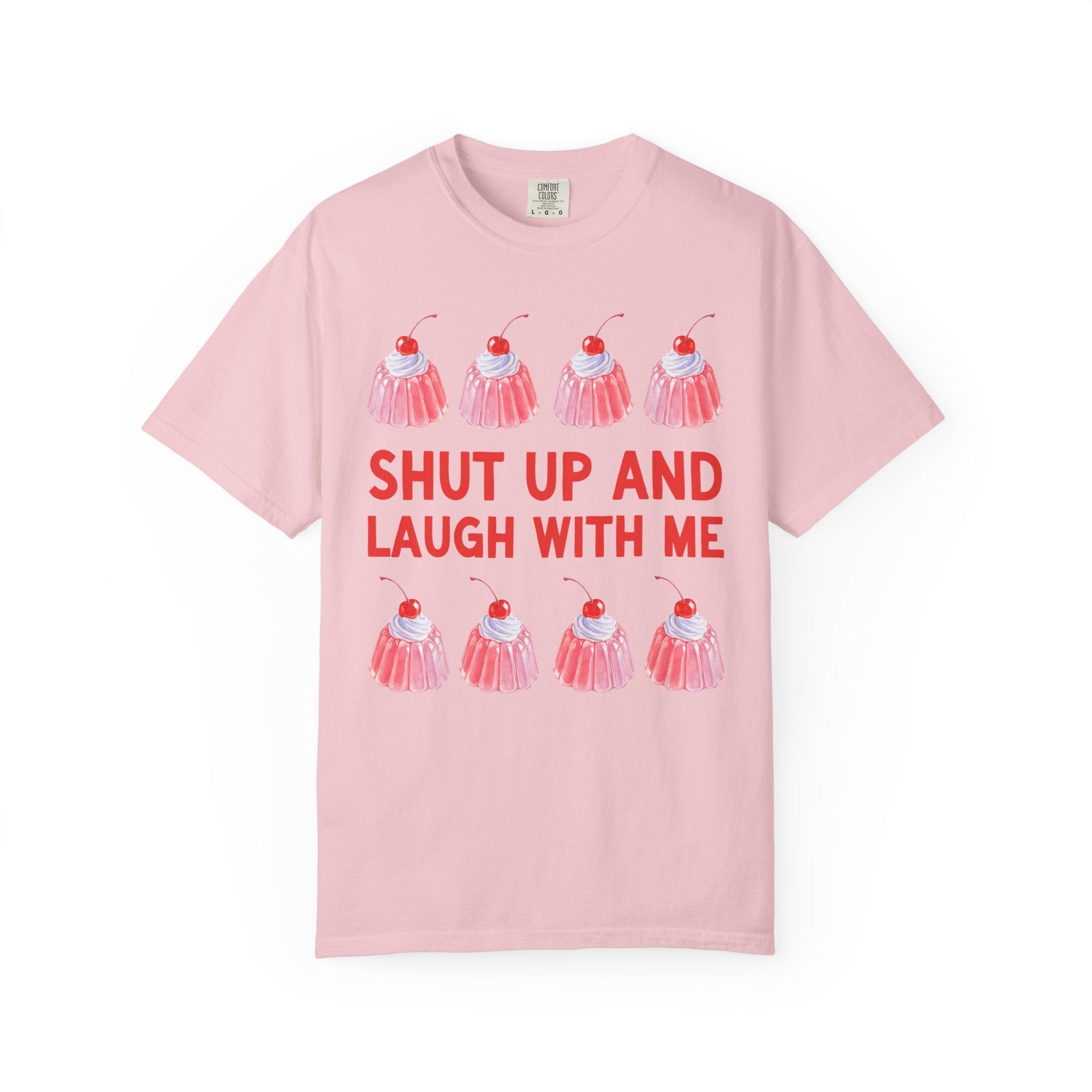 Funky Bachelorette Tee Shirt with Cherries: Shut Up and Marry Me Funny Bridal Party or Matching Bridesmaids T-Shirt for Bachelorette Weekend - Opal and June