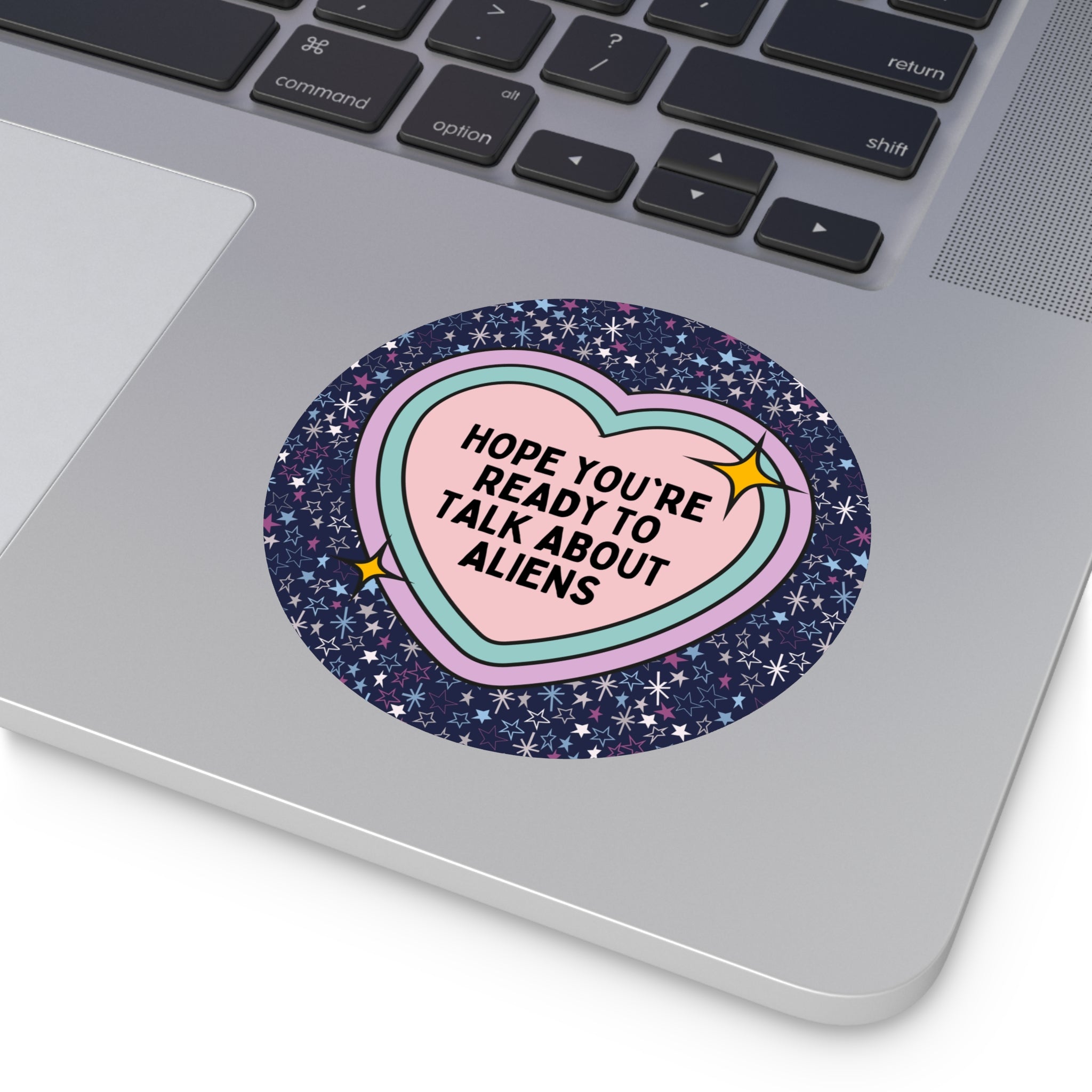 Funny Alien Sticker - Opal and June