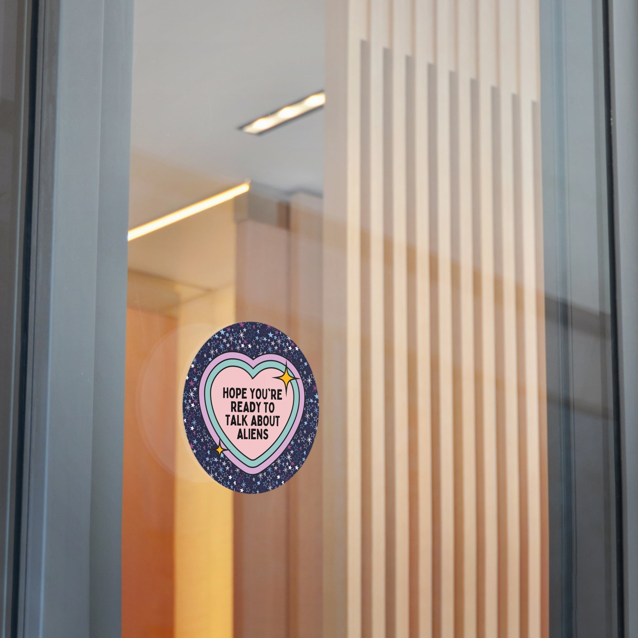 Funny Alien Sticker - Opal and June