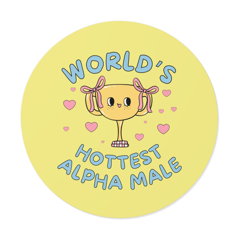 Funny Alpha Male Sticker - Opal and June