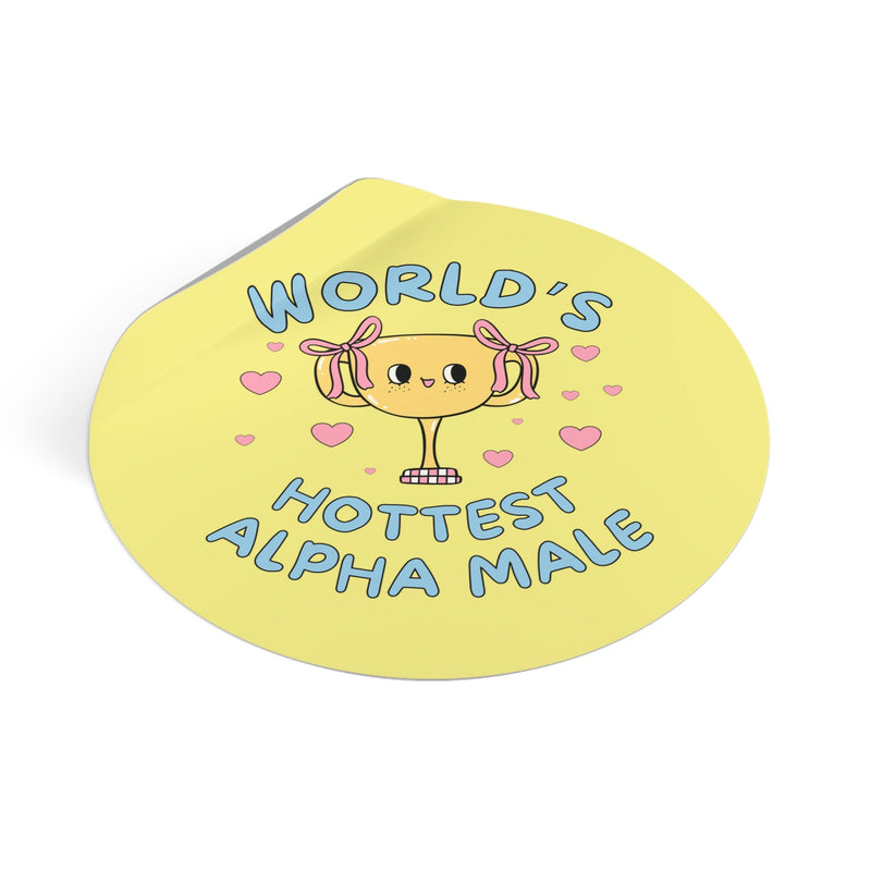 Funny Alpha Male Sticker - Opal and June