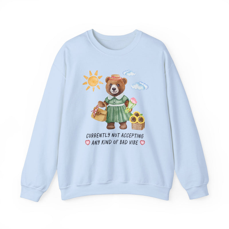 Funny and Chaotic Cottagecore Bear Sweatshirt - Opal and June