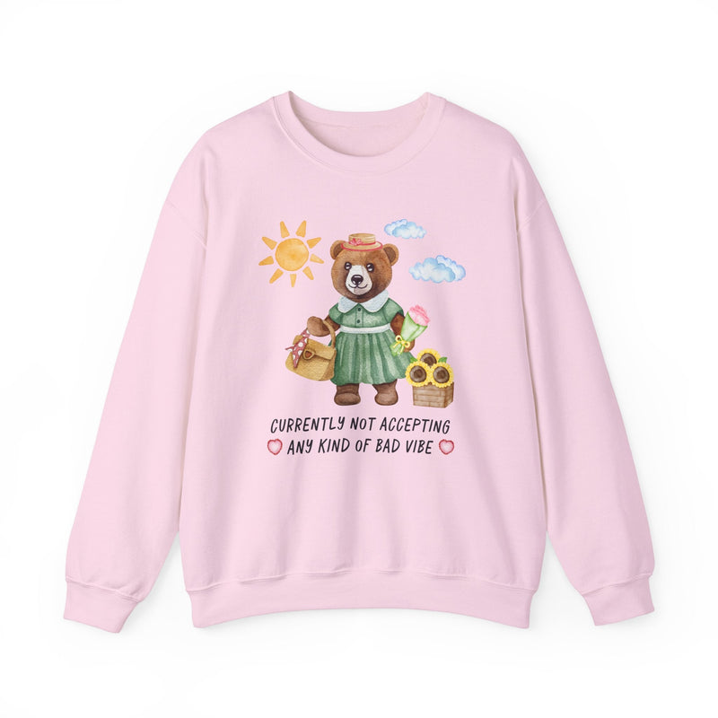 Funny and Chaotic Cottagecore Bear Sweatshirt - Opal and June