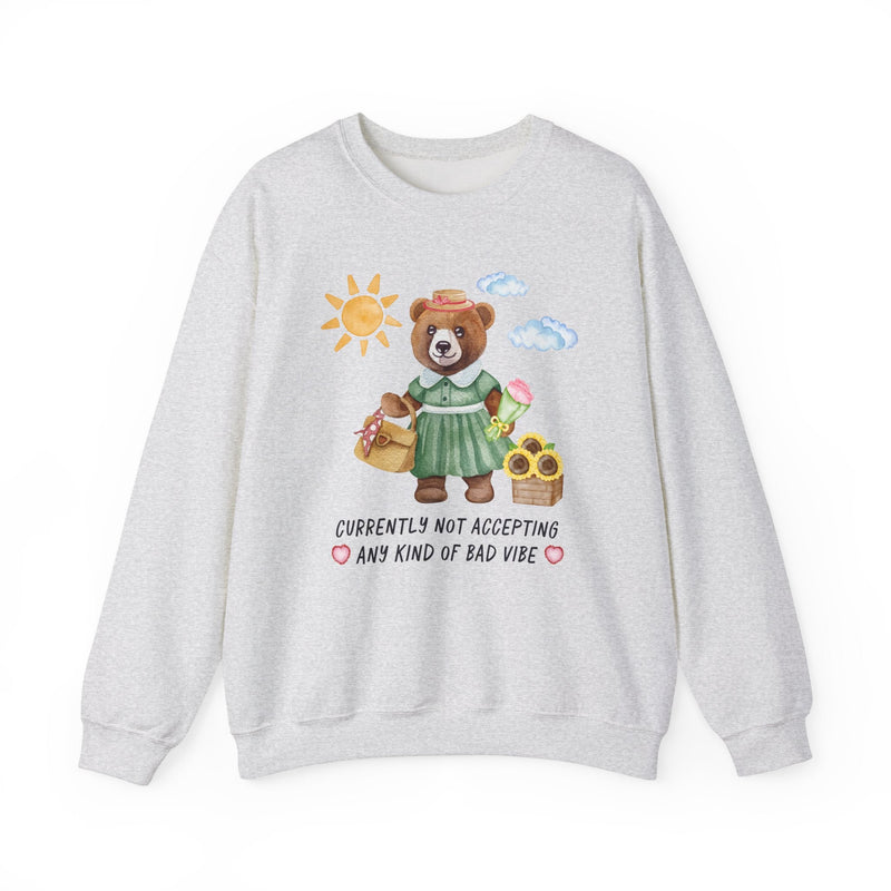 Funny and Chaotic Cottagecore Bear Sweatshirt - Opal and June