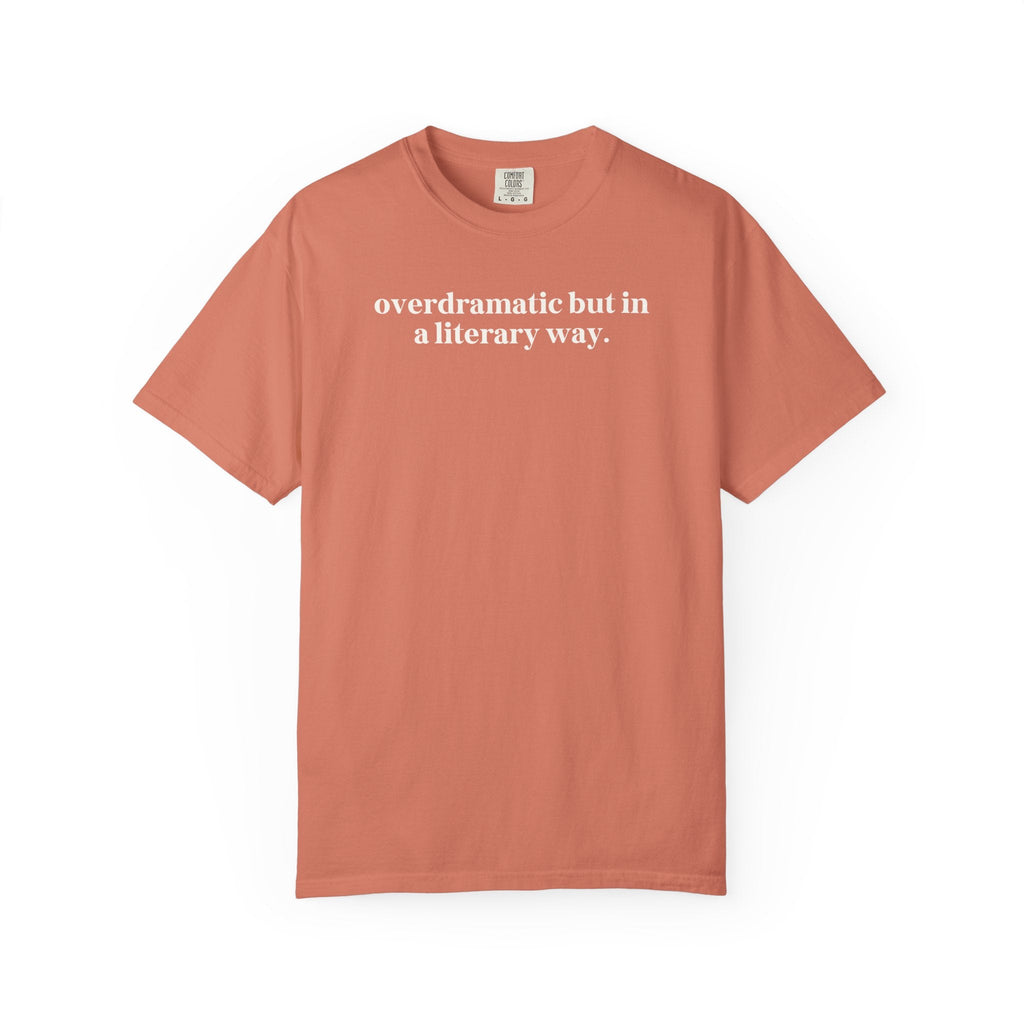 Funny Book Author Gift for Romance Writer, Silly Bookish T-Shirt for Bookworm or Librarian, Comfort Colors, Book Lover Gift Idea for Her - Opal and June