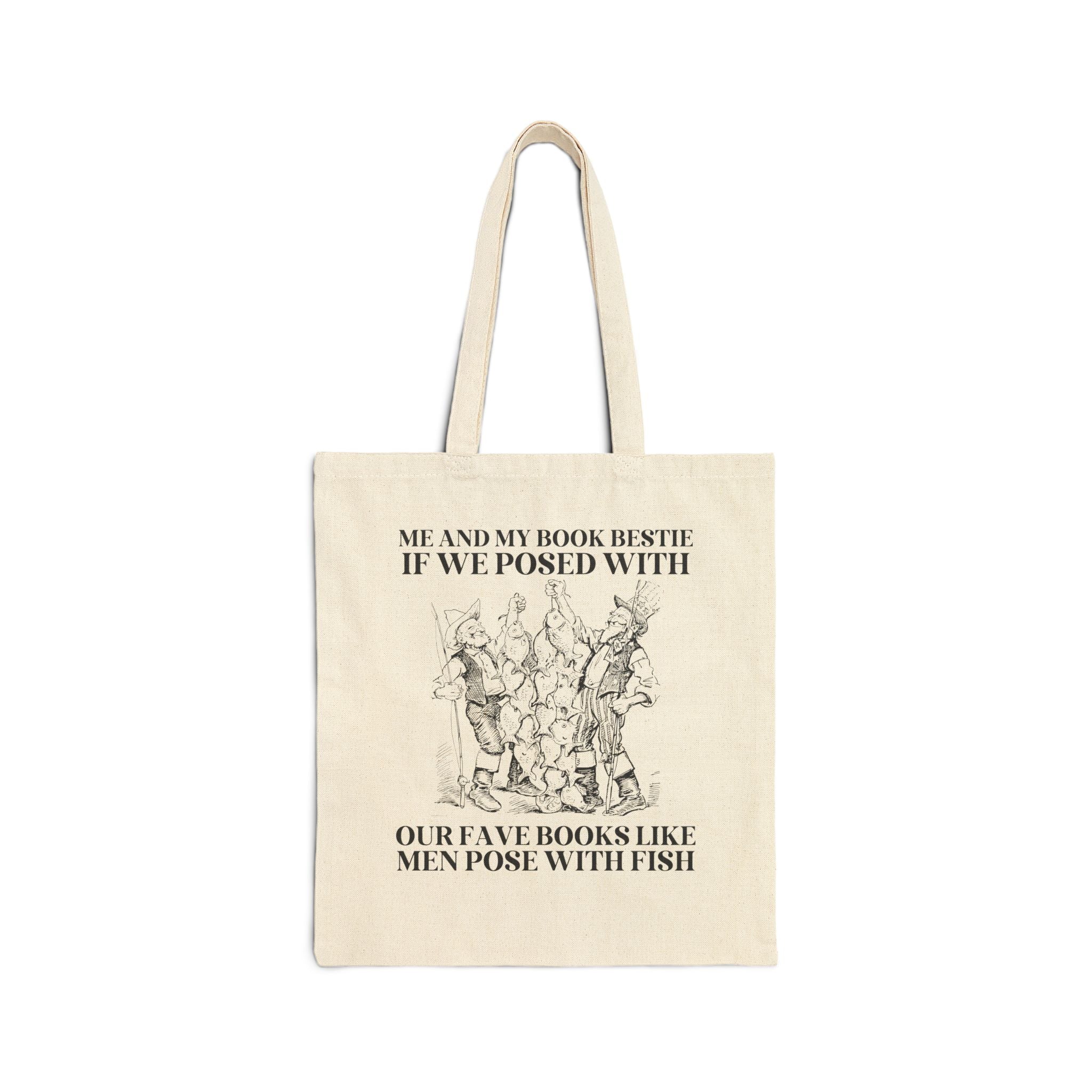 Funny Book Bestie Tote Bag - Opal and June