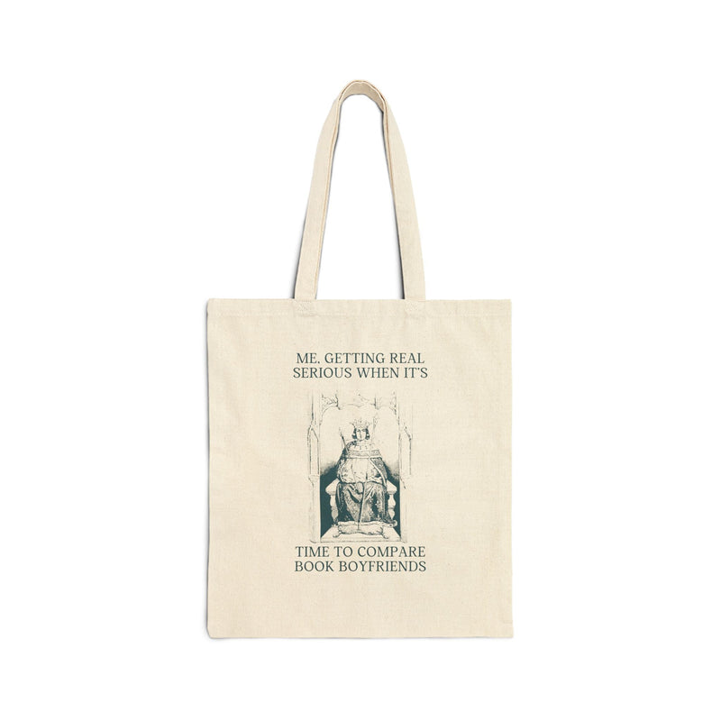 Funny Book Boyfriends Tote Bag - Opal and June