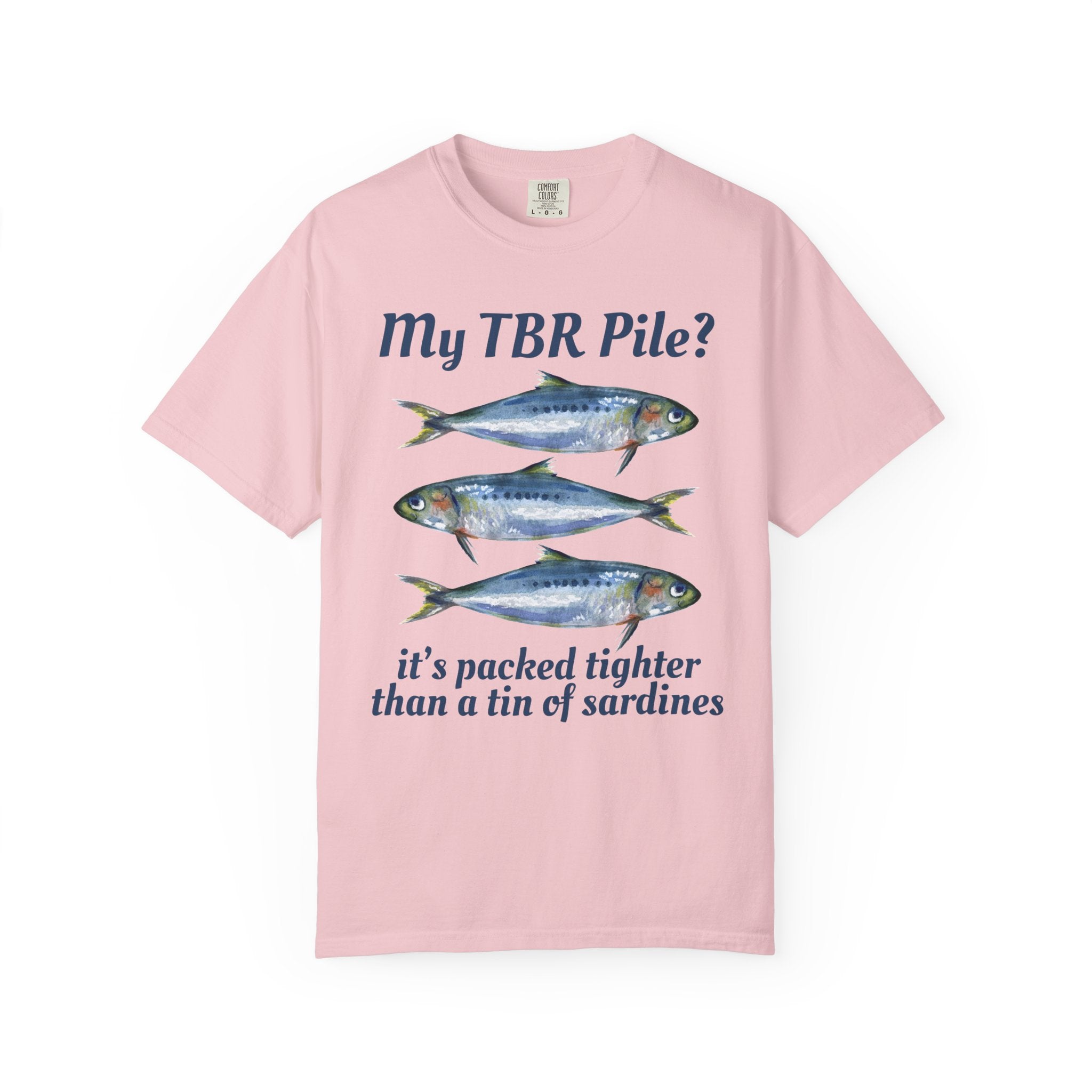 Funny Book Lover Gift Idea for Reader Who Loves Sardines or Fishing, Cute Reading or High School English Teacher, Literature Professor Gift - Opal and June