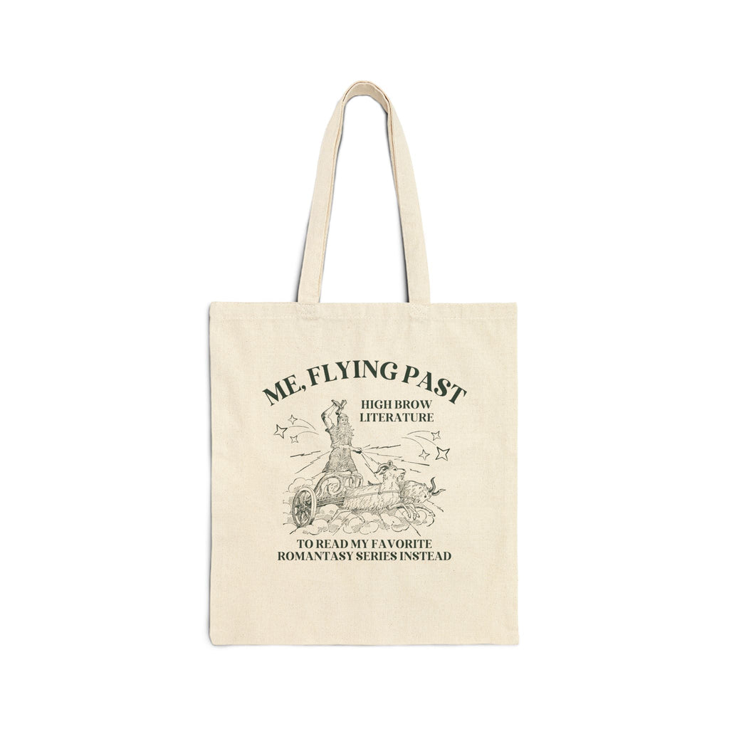 Funny Book Lover Tote Bag for Bookworm Who Loves Fantasy Romance Novels - Opal and June