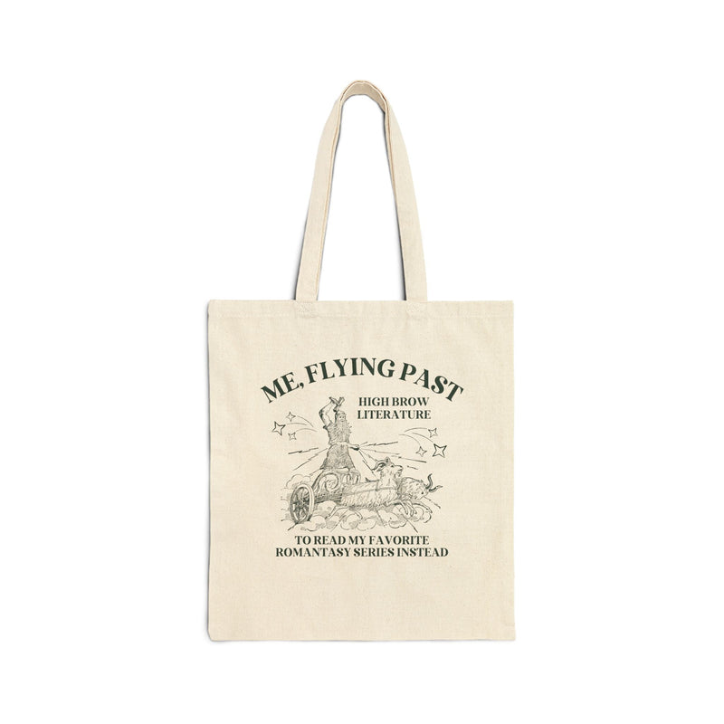 Funny Book Lover Tote Bag for Bookworm Who Loves Fantasy Romance Novels - Opal and June