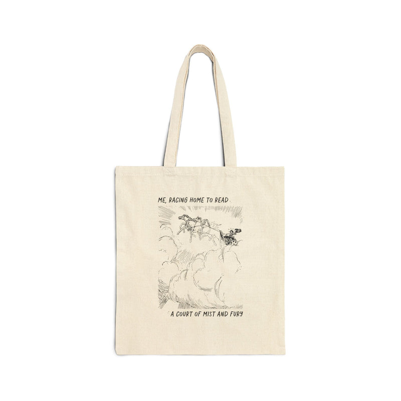 Funny Bookish ACOTAR Series Tote Bag for Books, Sarah J Maas Officially Licensed - Opal and June