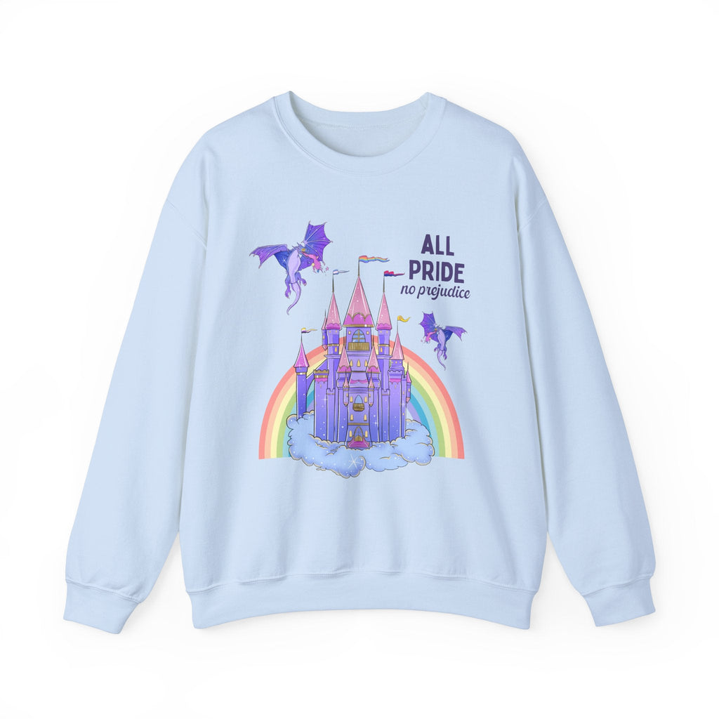 Funny Bookish Sweatshirt with Castle - Opal and June