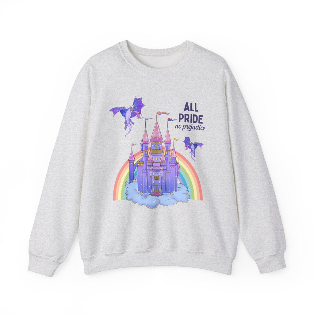 Funny Bookish Sweatshirt with Castle - Opal and June