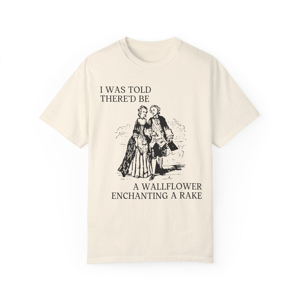 Funny Bookish Tee Shirt for Historical Romance Reader: Cute Regency Romance T-Shirt for Historical Romance Writer, Boho Romance Tropes Tee - Opal and June