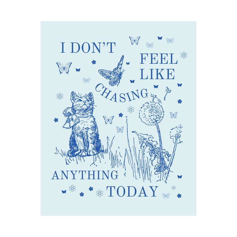 Funny Cat Lover Poster Print - Opal and June