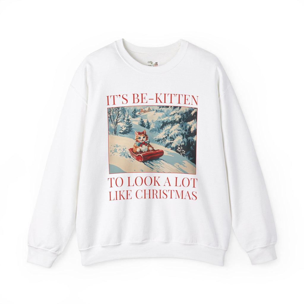 Funny Christmas Cat Lover Sweatshirt - Opal and June