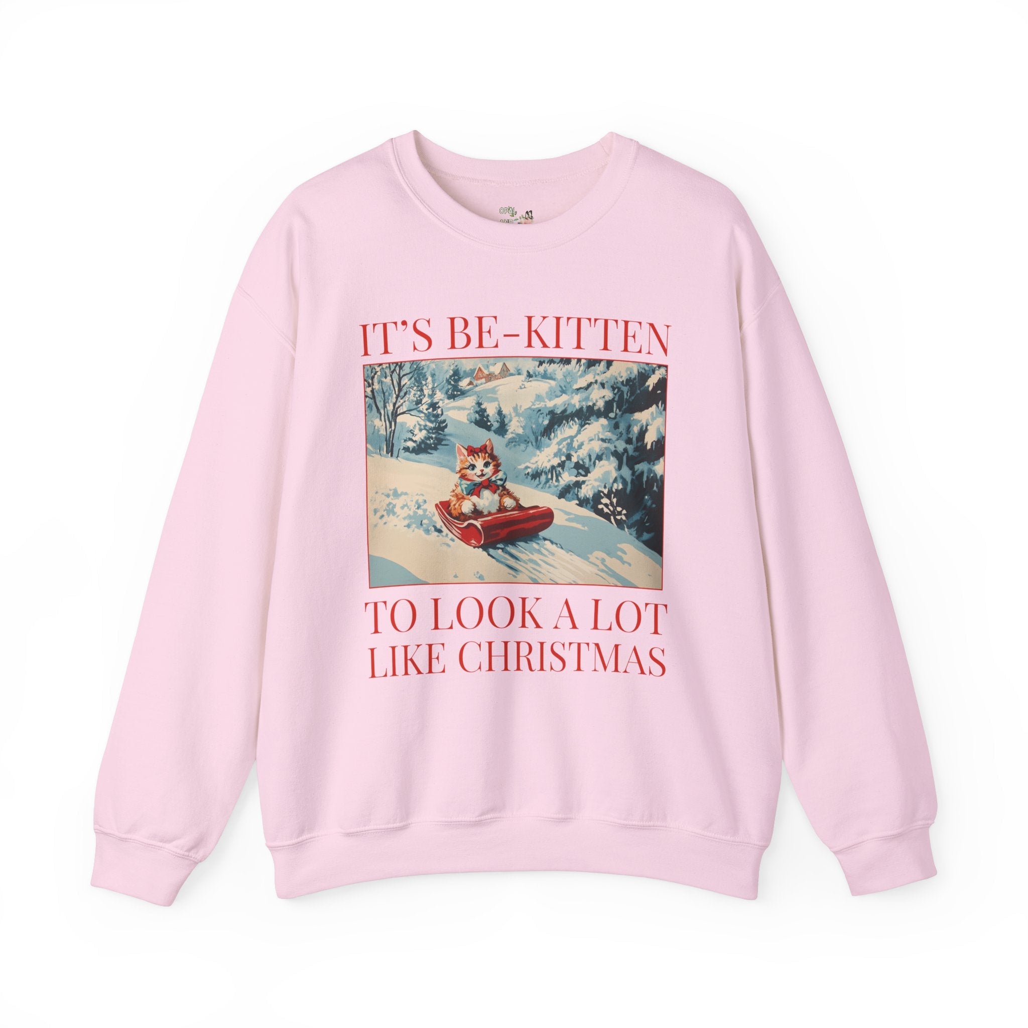 Funny Christmas Cat Lover Sweatshirt - Opal and June