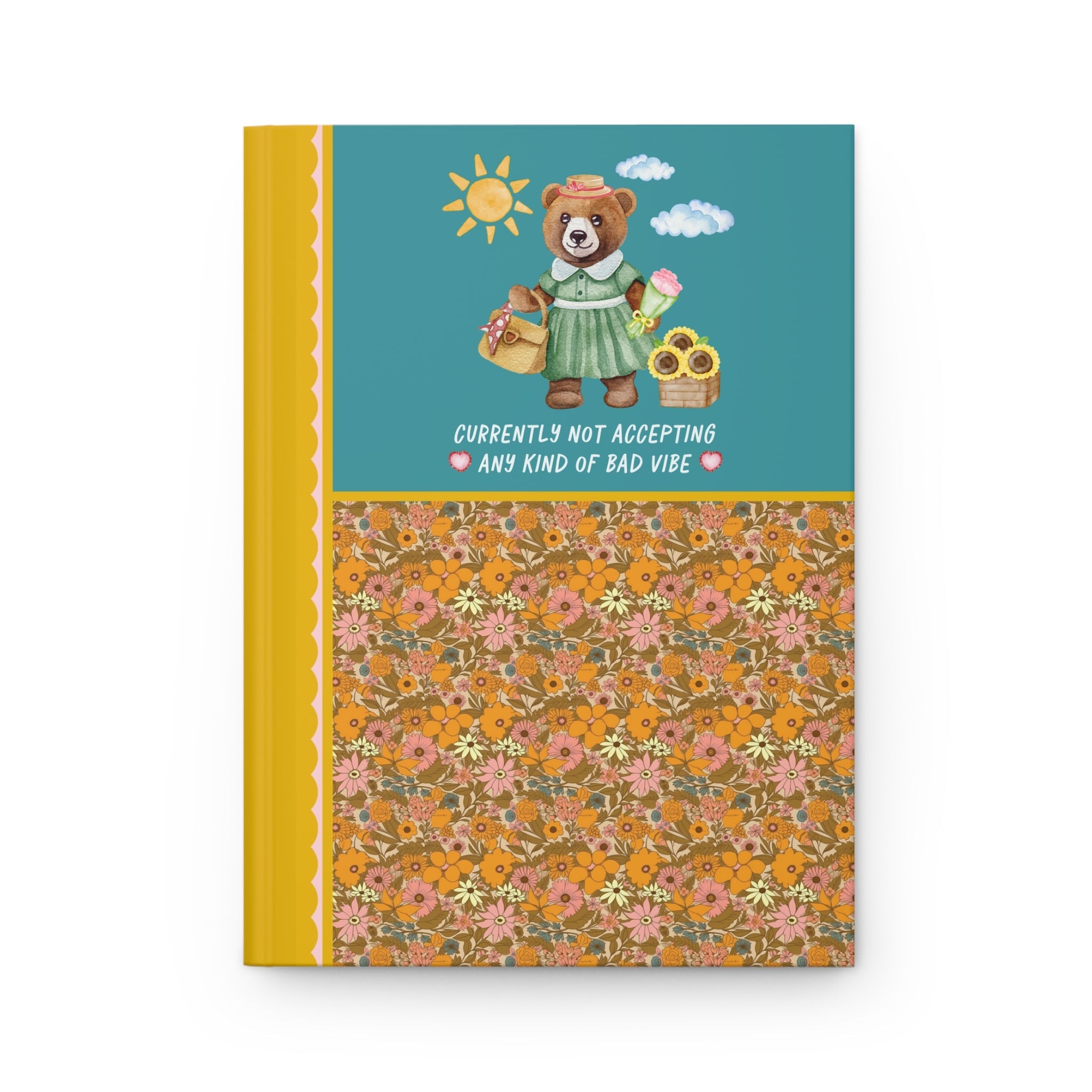 Funny Cottagecore Bear Diary - Opal and June